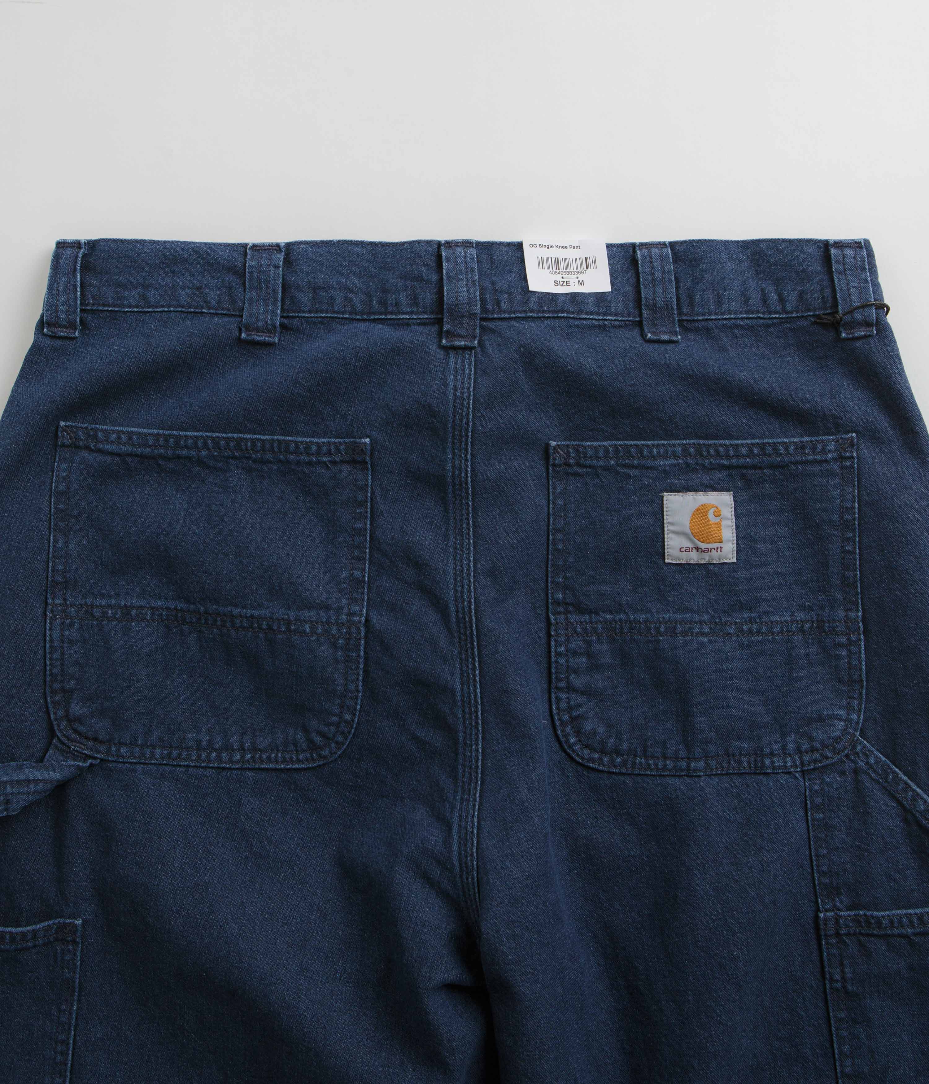 Carhartt OG Single Knee Pants - Stunning Blue Stone Washed