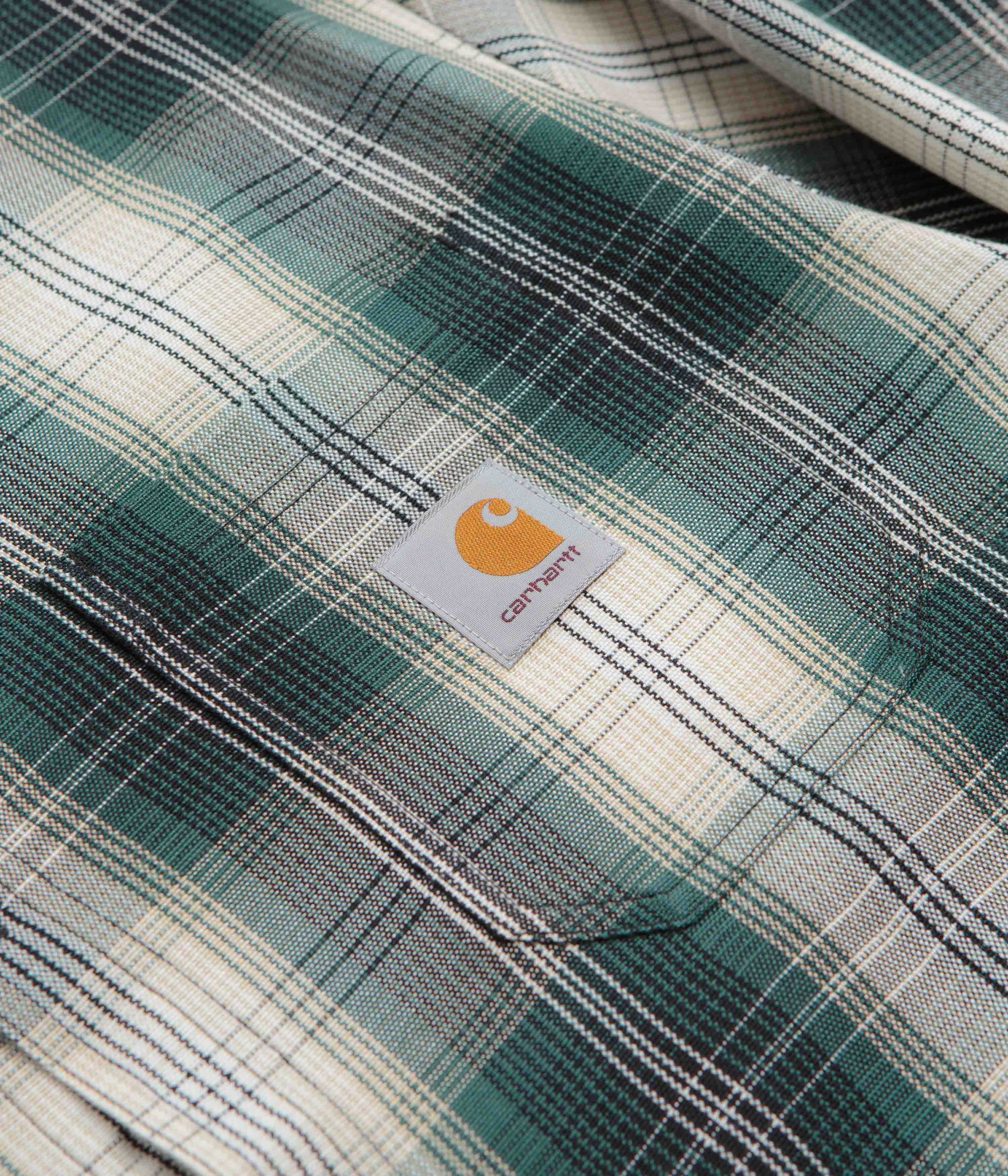 Carhartt Blanton Shirt - Stunning Blanton Check in Malachite