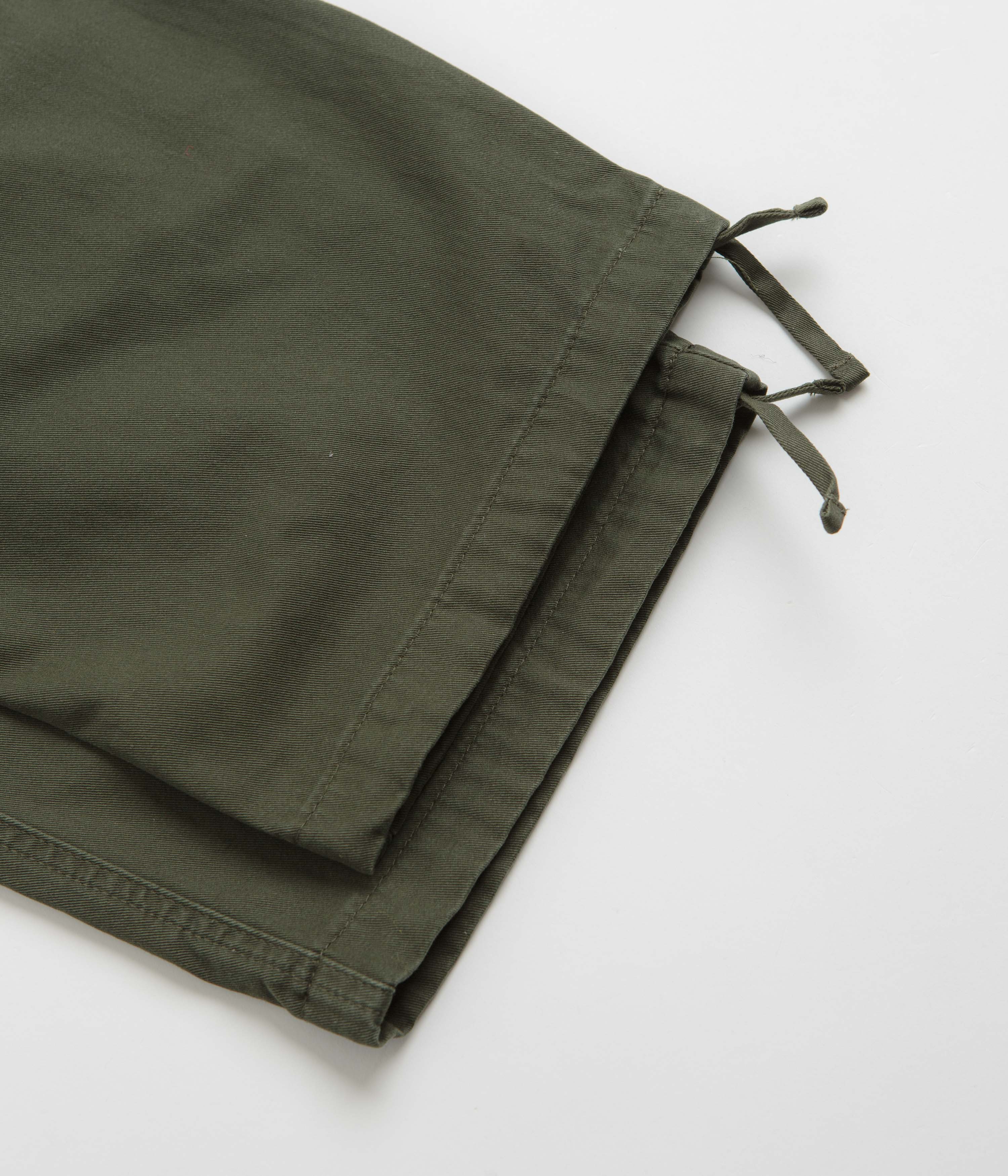 Butter Goods Forest Green Field Cargo Pants - Fashionably Distressed!