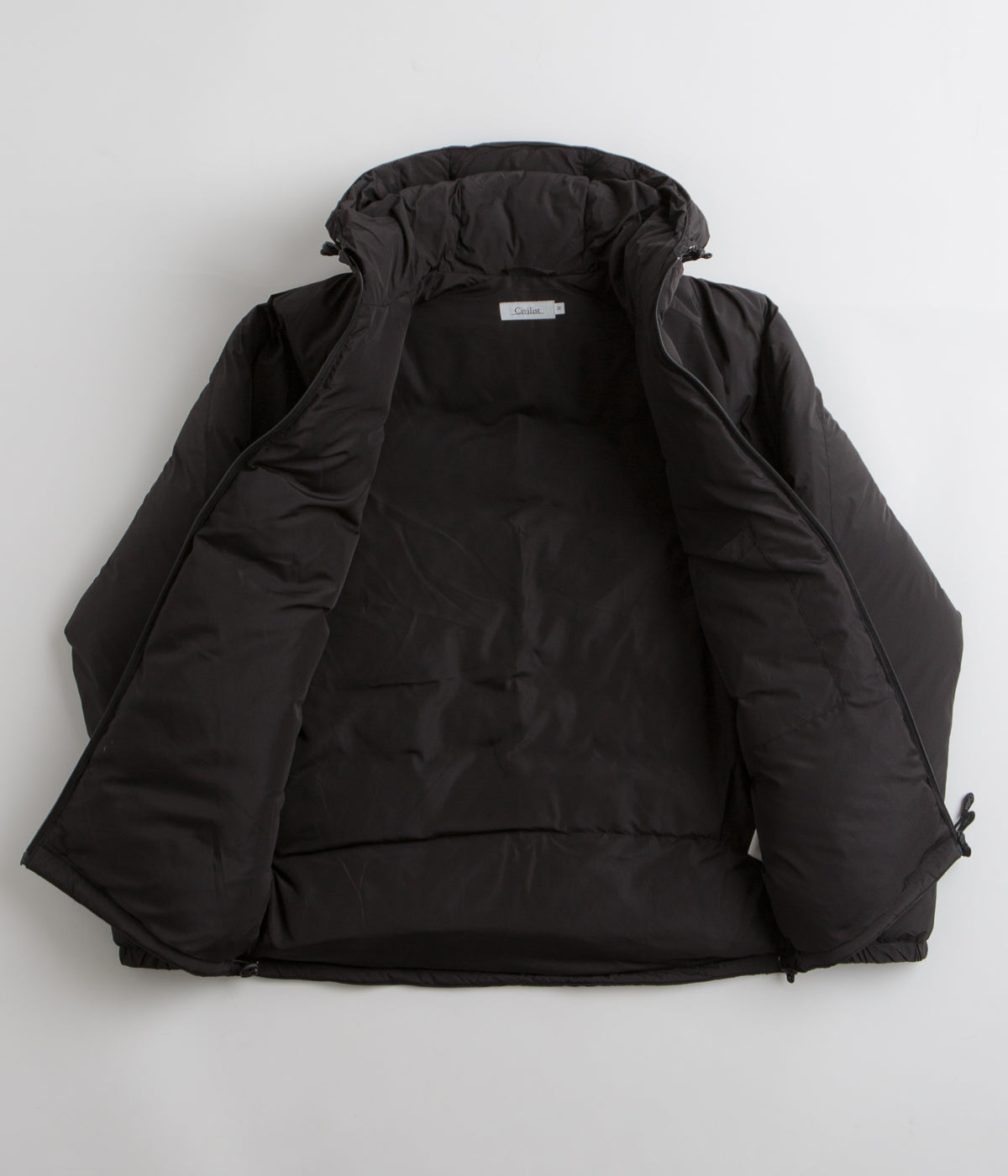 Civilist Tech Black Puffer Jacket - Your Ultimate Winter Essential