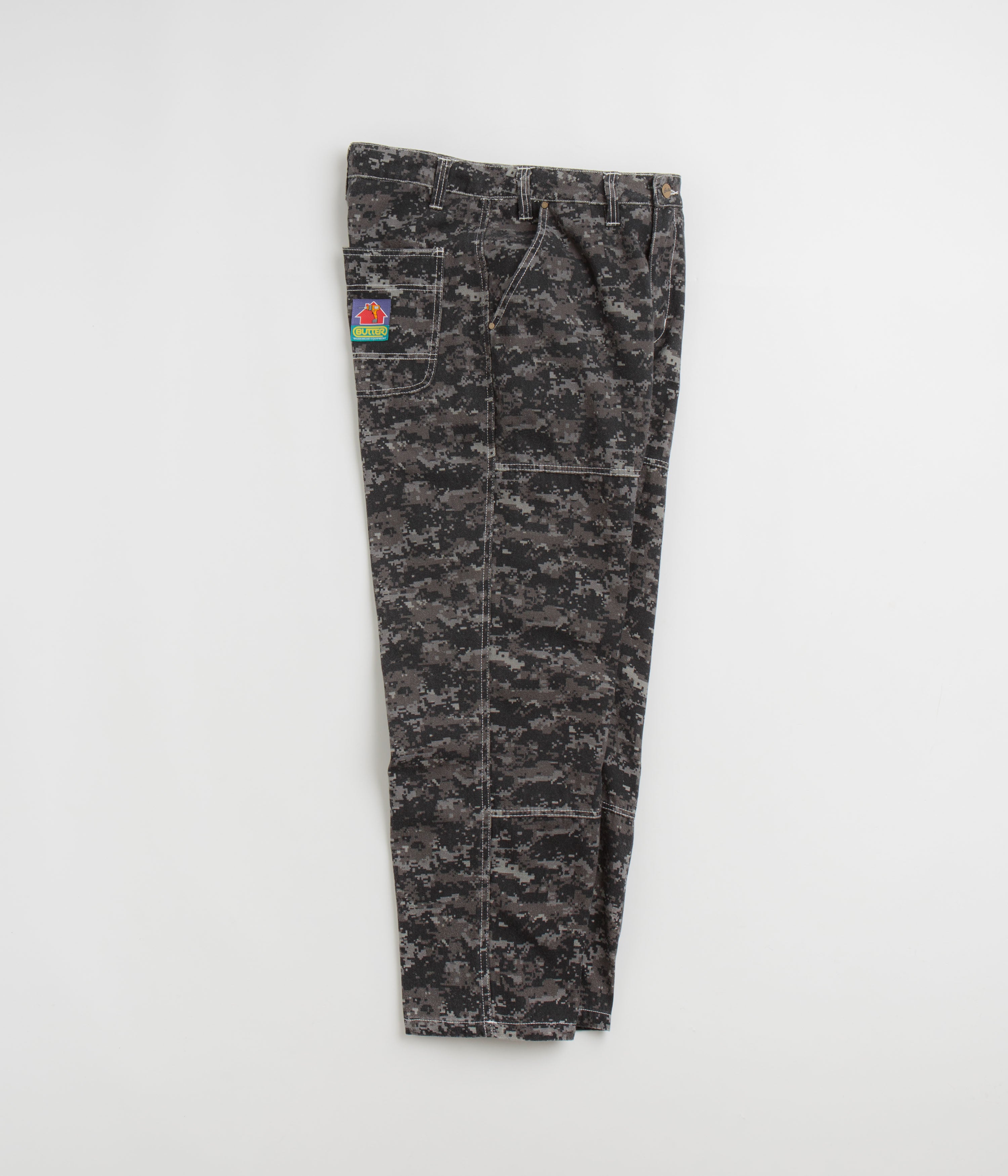 Butter Goods Dark Digital Camo Work Pants - A Must-Have!