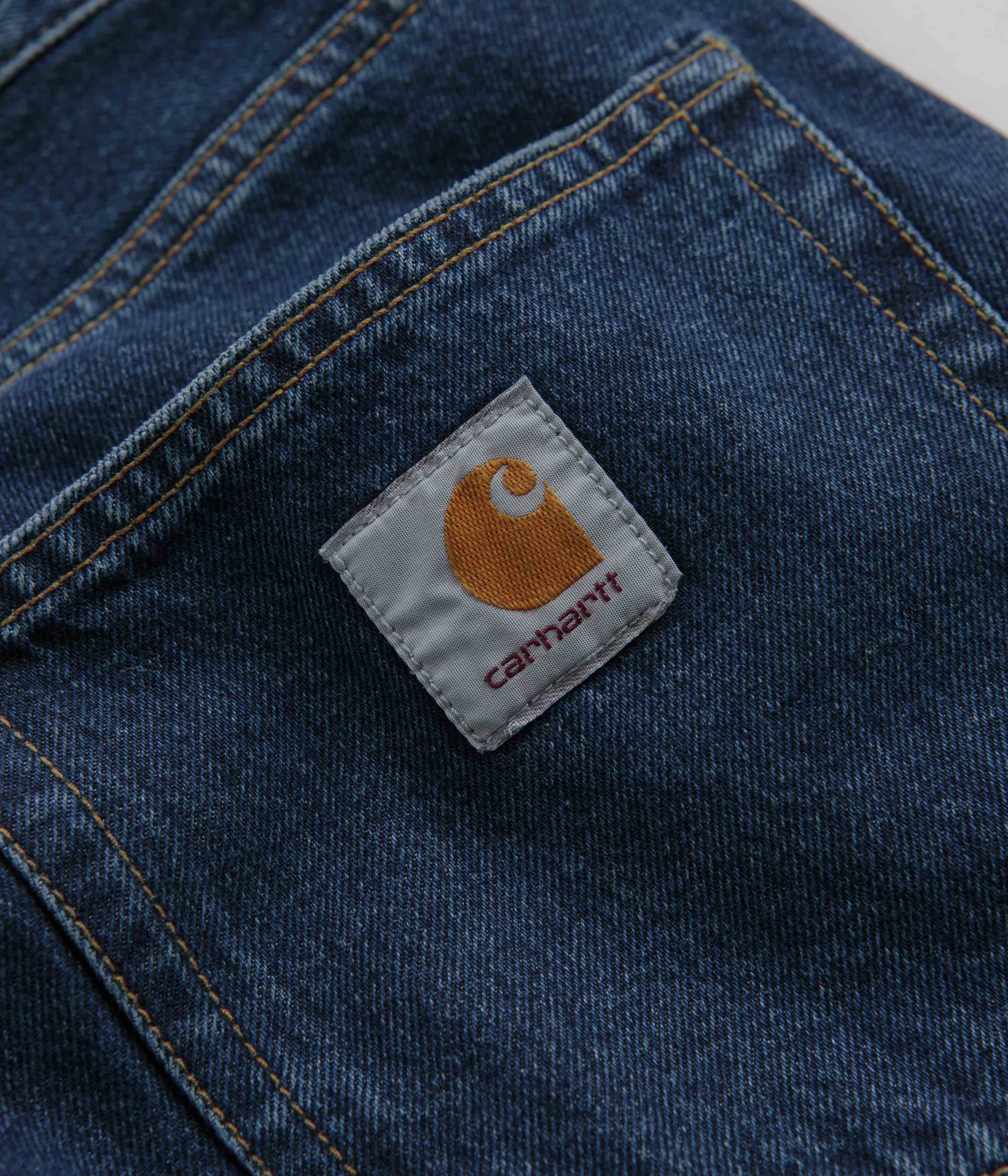 Carhartt Landon Blue Stone Washed Denim Pants - A Timeless Classic