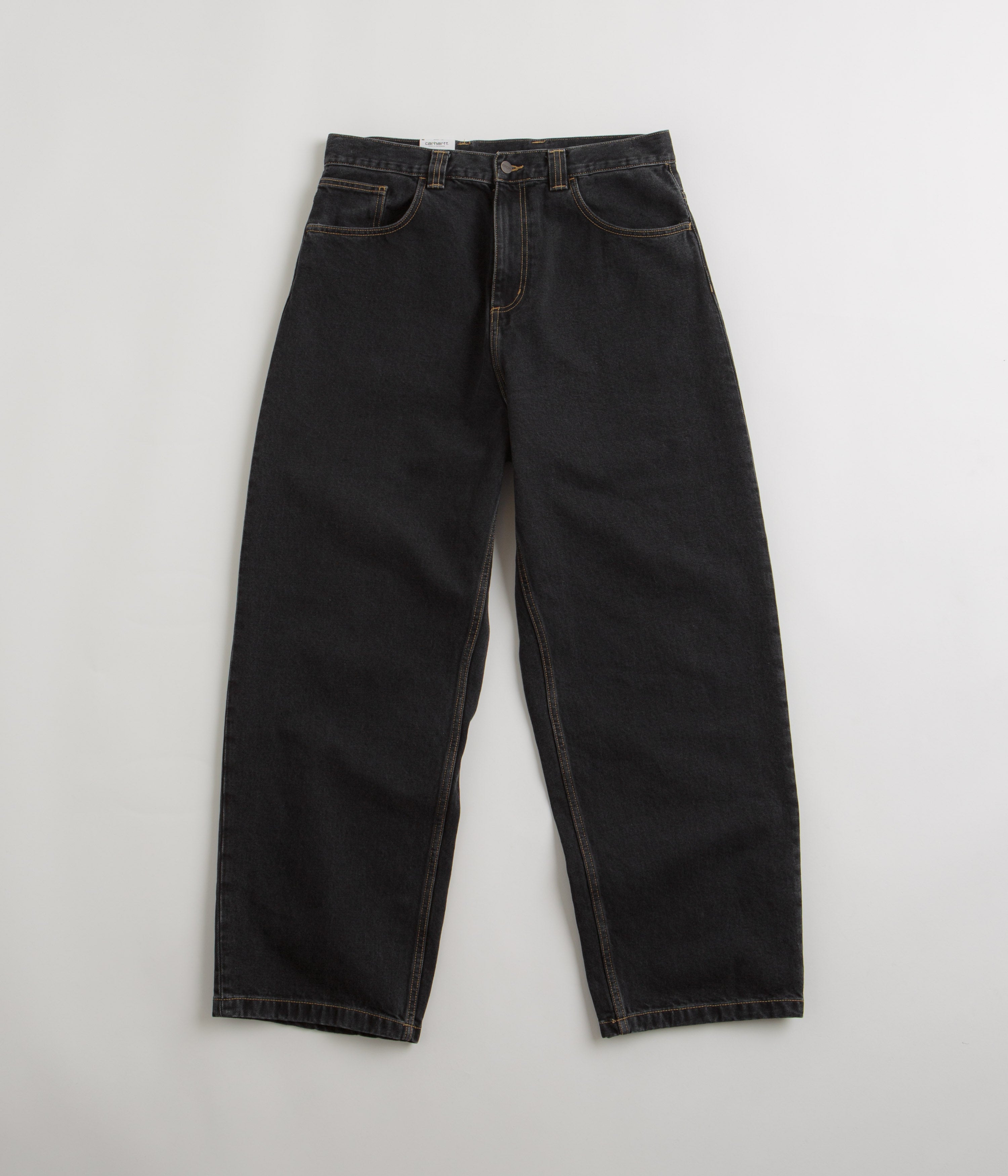 Carhartt Brandon Black Stone Wash Denim Pants - A Must - Have!