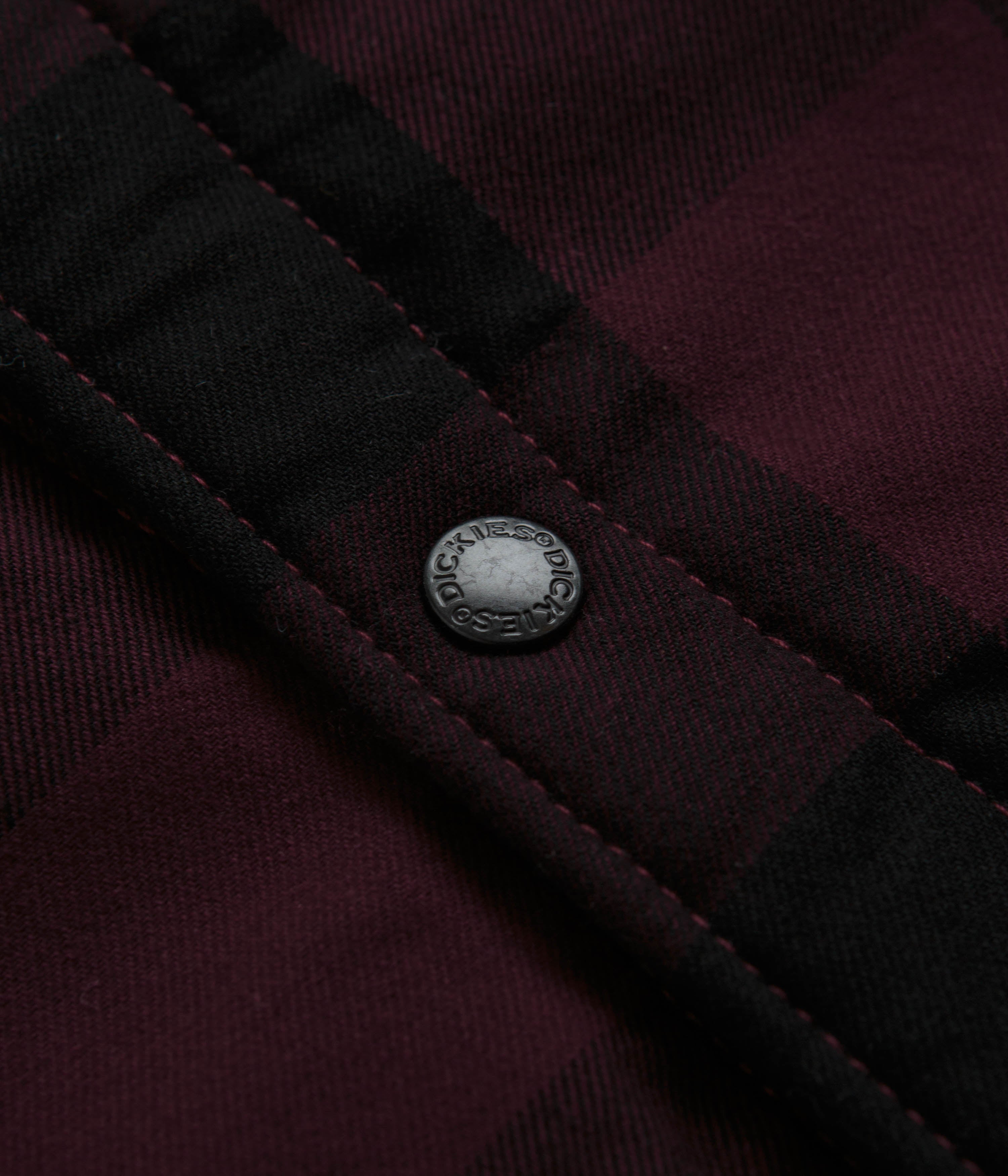 Dickies Maroon Sherpa Lined Sacramento Shirt - A Stylish and Comfortable Workwear Essential