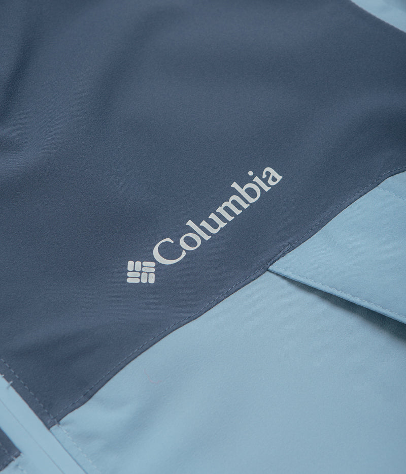 Columbia Boulder Falls Jacket - Stunning Ripple Blue / Dark Mountain / Collegiate Navy