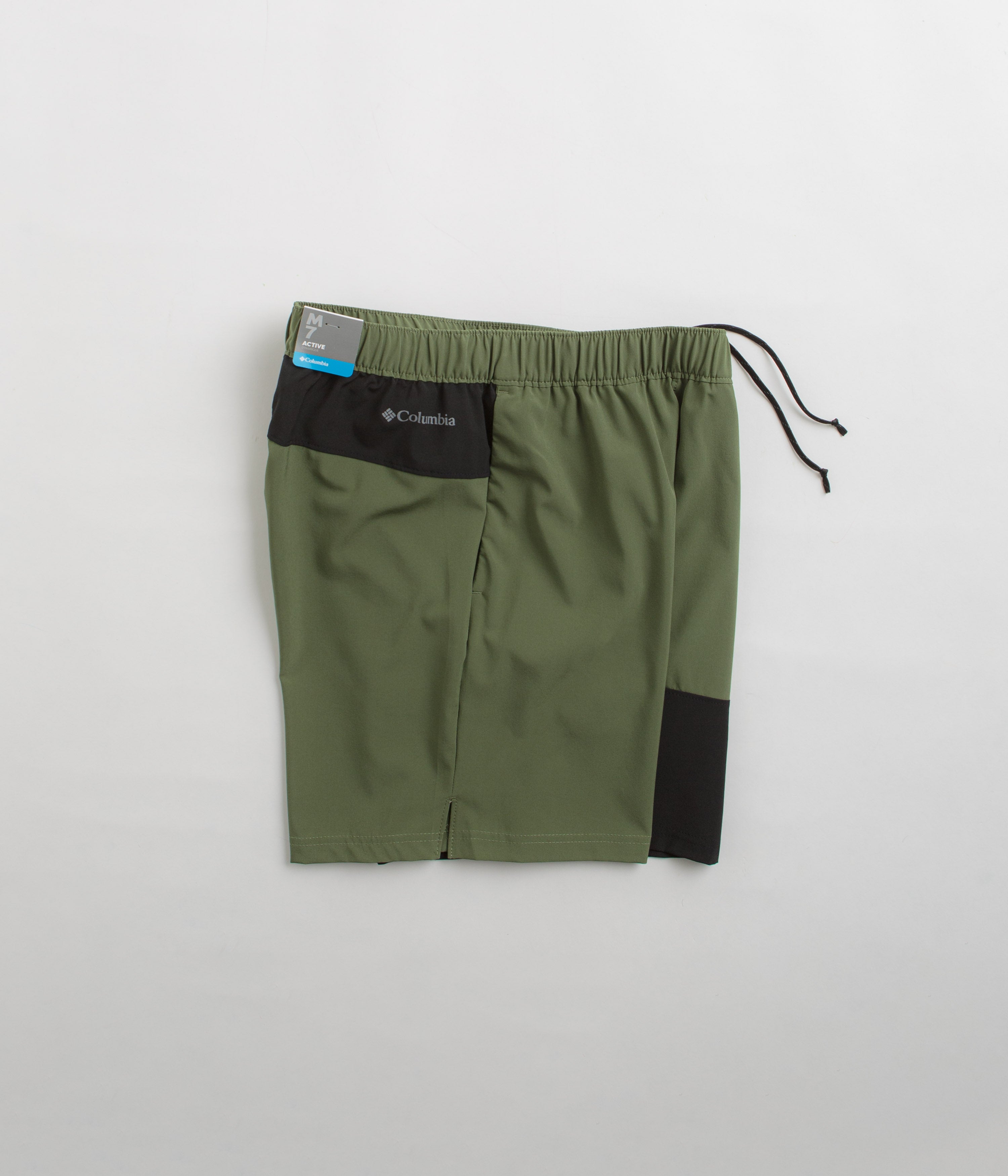 Columbia Canteen & Black Hike Color Block Shorts - Ideal for Outdoor Adventures