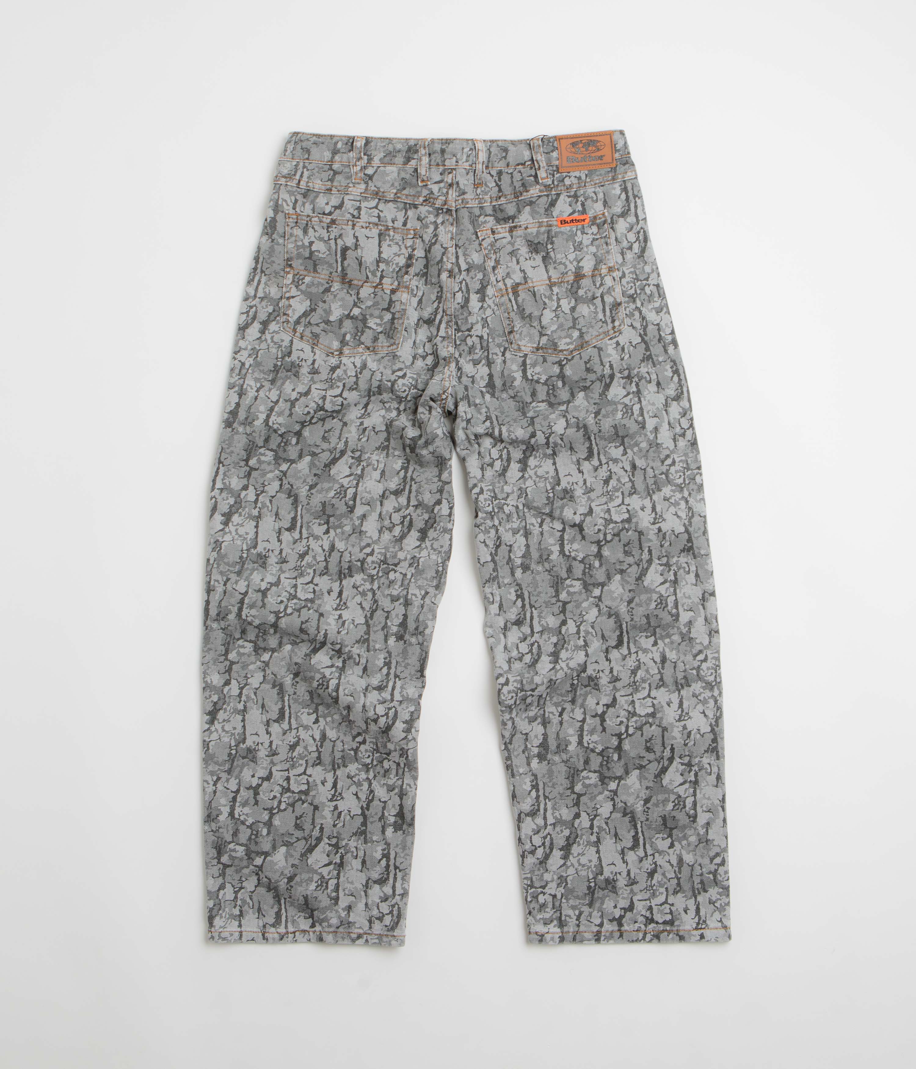 Butter Goods Black Bark Camo Jeans - Stylish & Comfortable