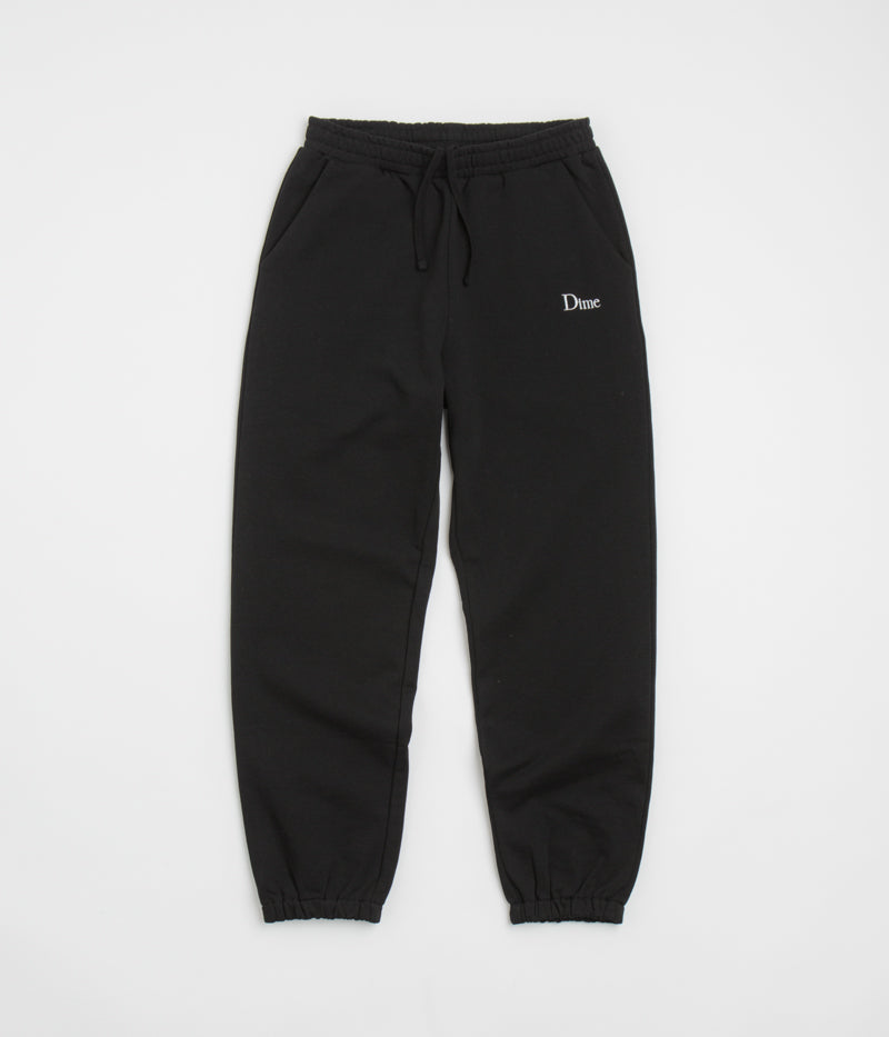 Dime Classic Black Small Logo Sweatpants - A Must - Have!