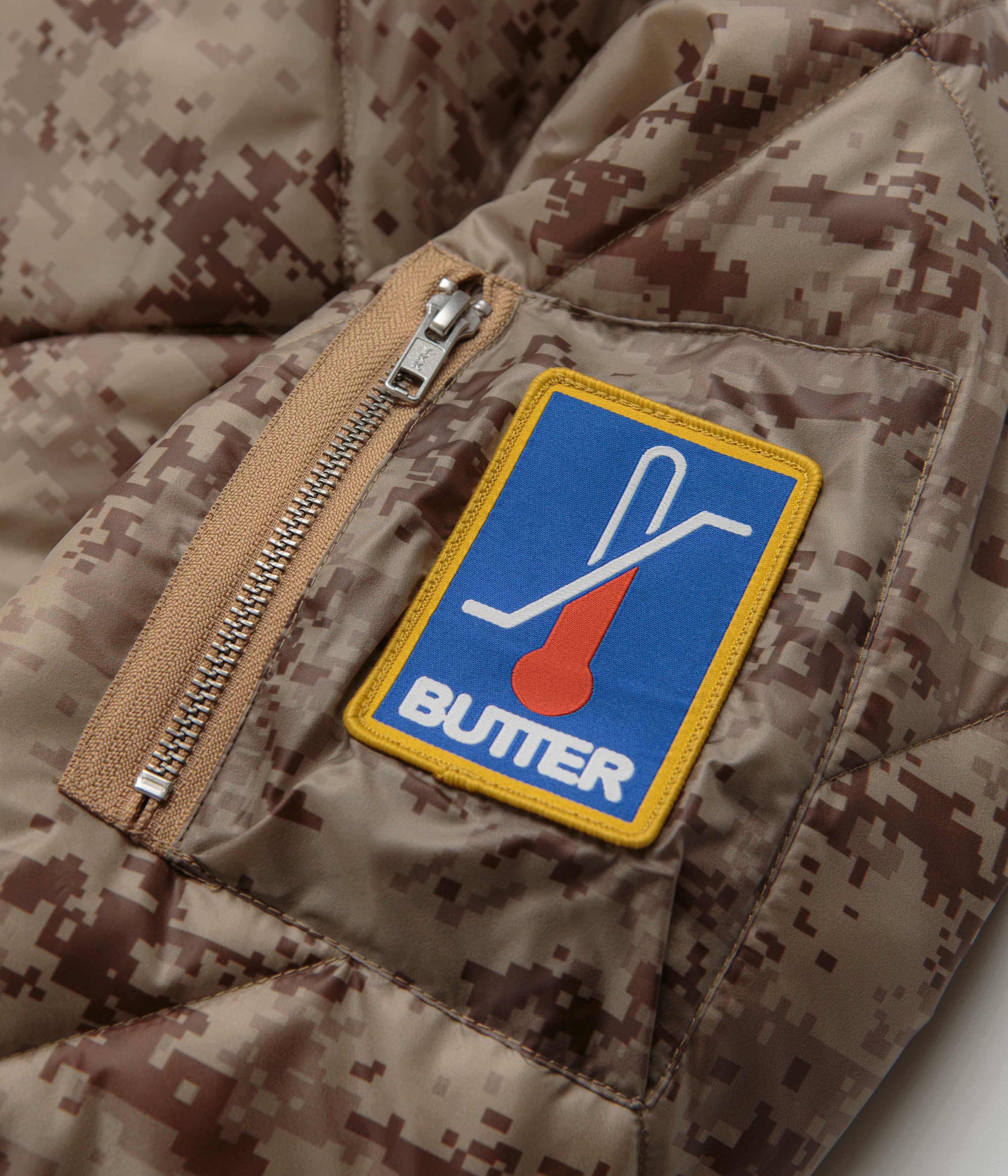 Butter Goods Digital Camo Temperature Bomber Jacket - A Must-Have!