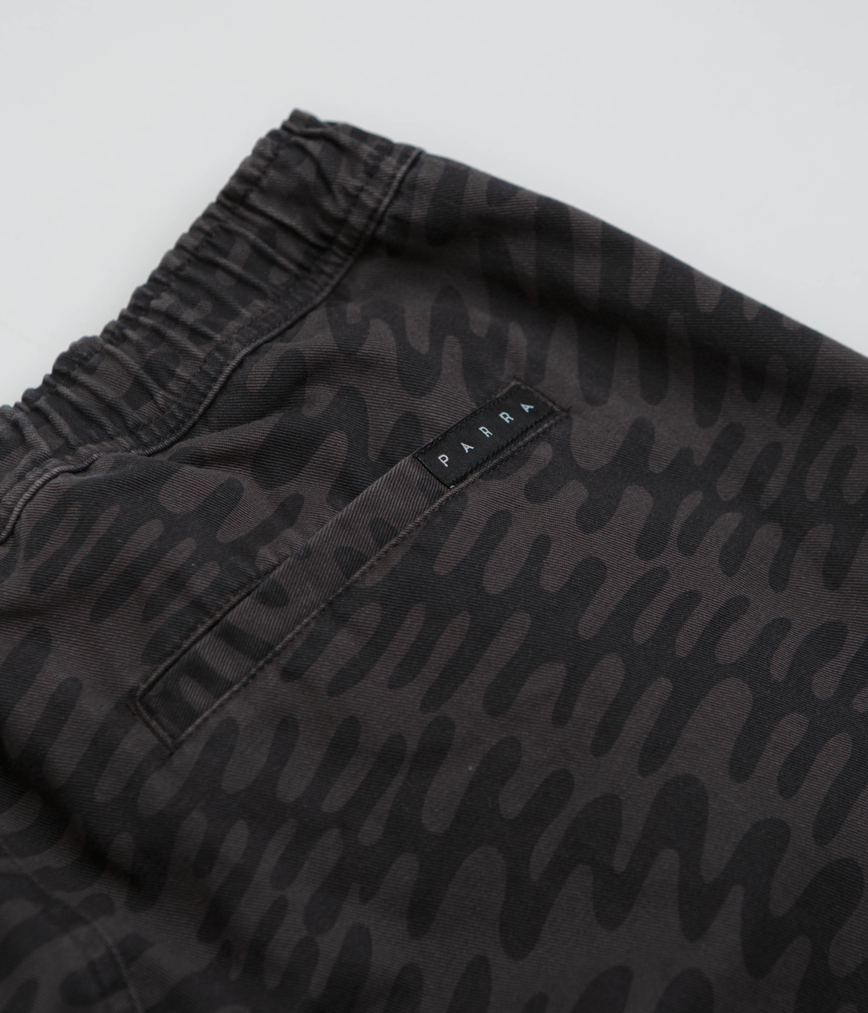 Stunning by Parra Washed Grey Stitched Skull Pants
