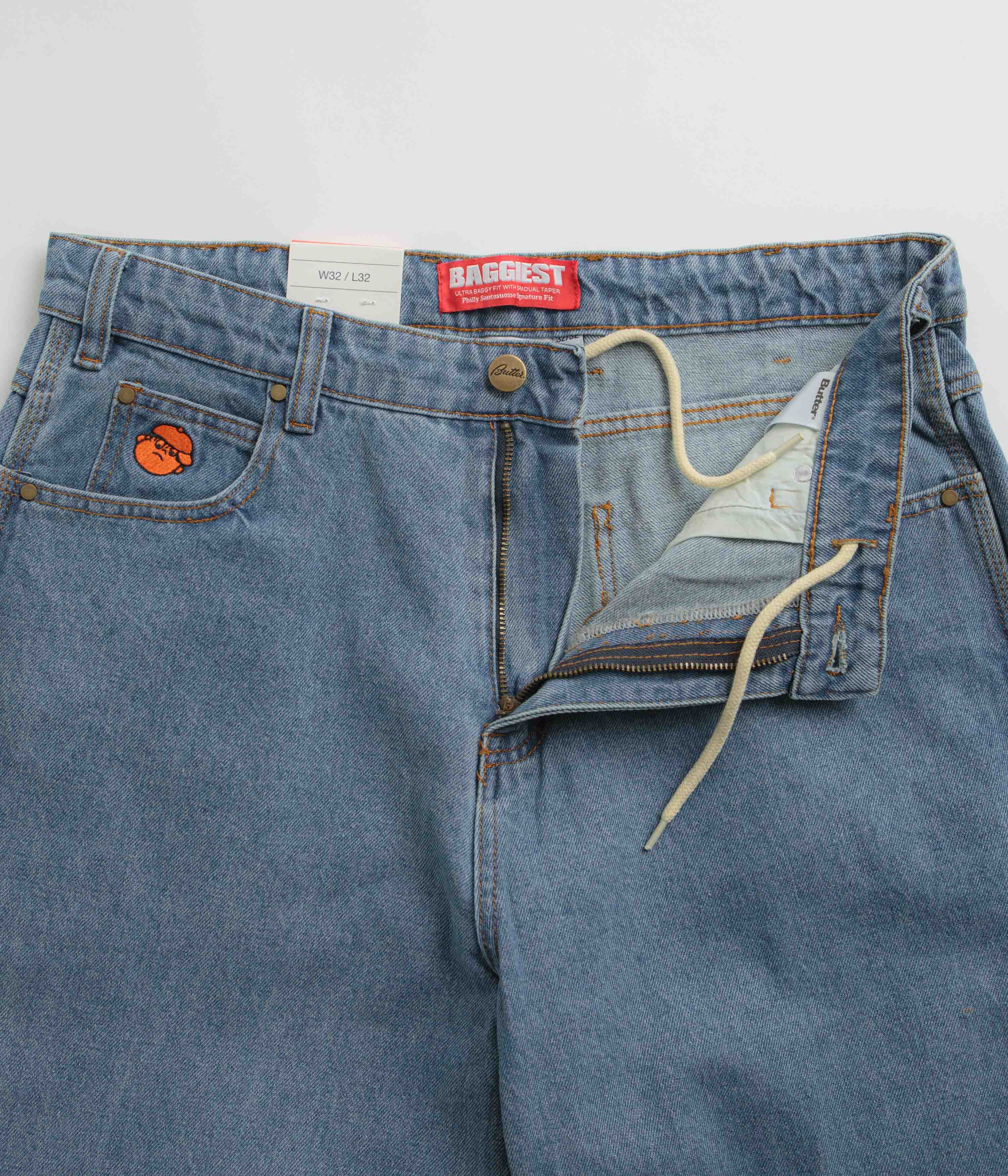 Butter Goods Santosuosso Washed Indigo Jeans - Stylish and Comfortable