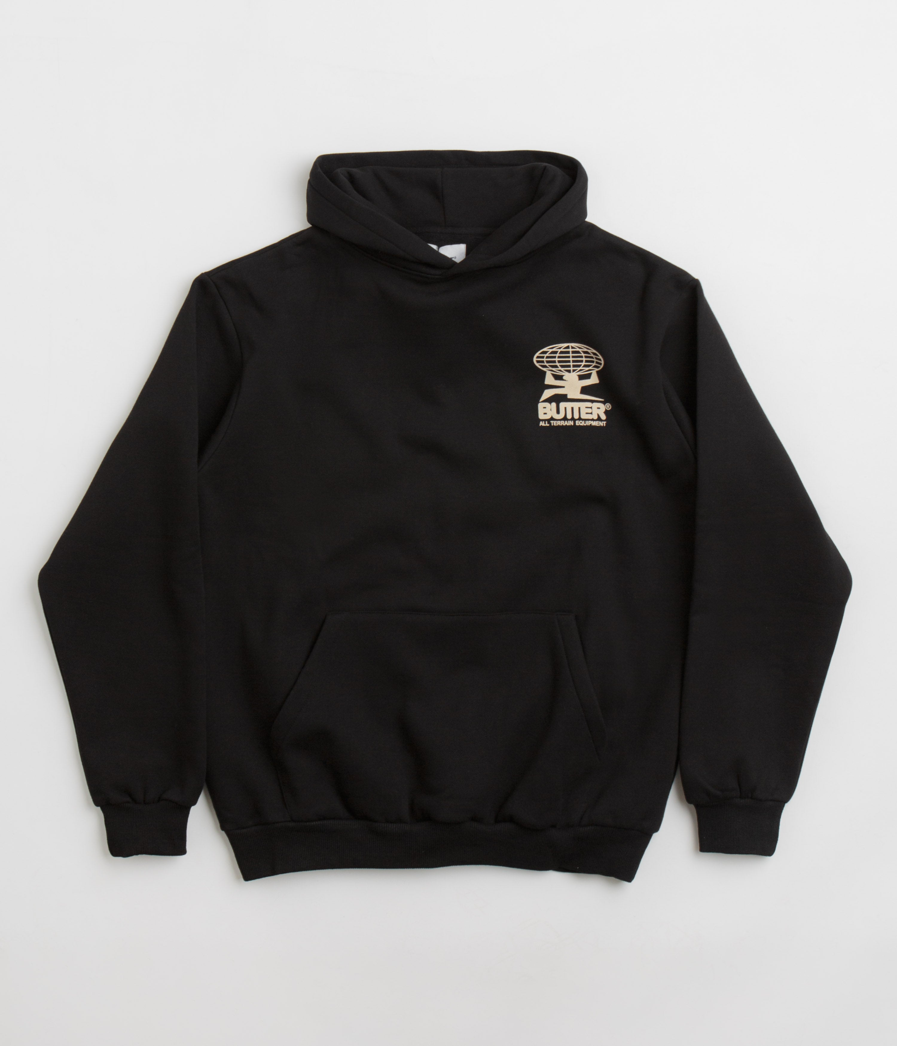 Butter Goods All Terrain Black/Peach Hoodie - An Irresistible Blend!