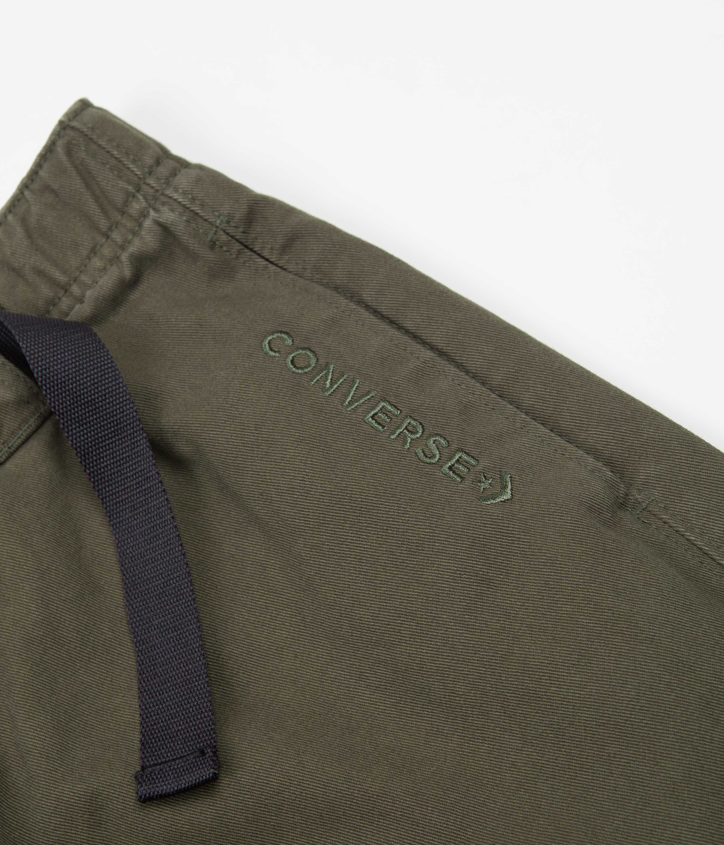 Converse Recycled Canvas Cloud Wash Trail Cargo Khaki Pants - A Vintage Outdoor Must-Have