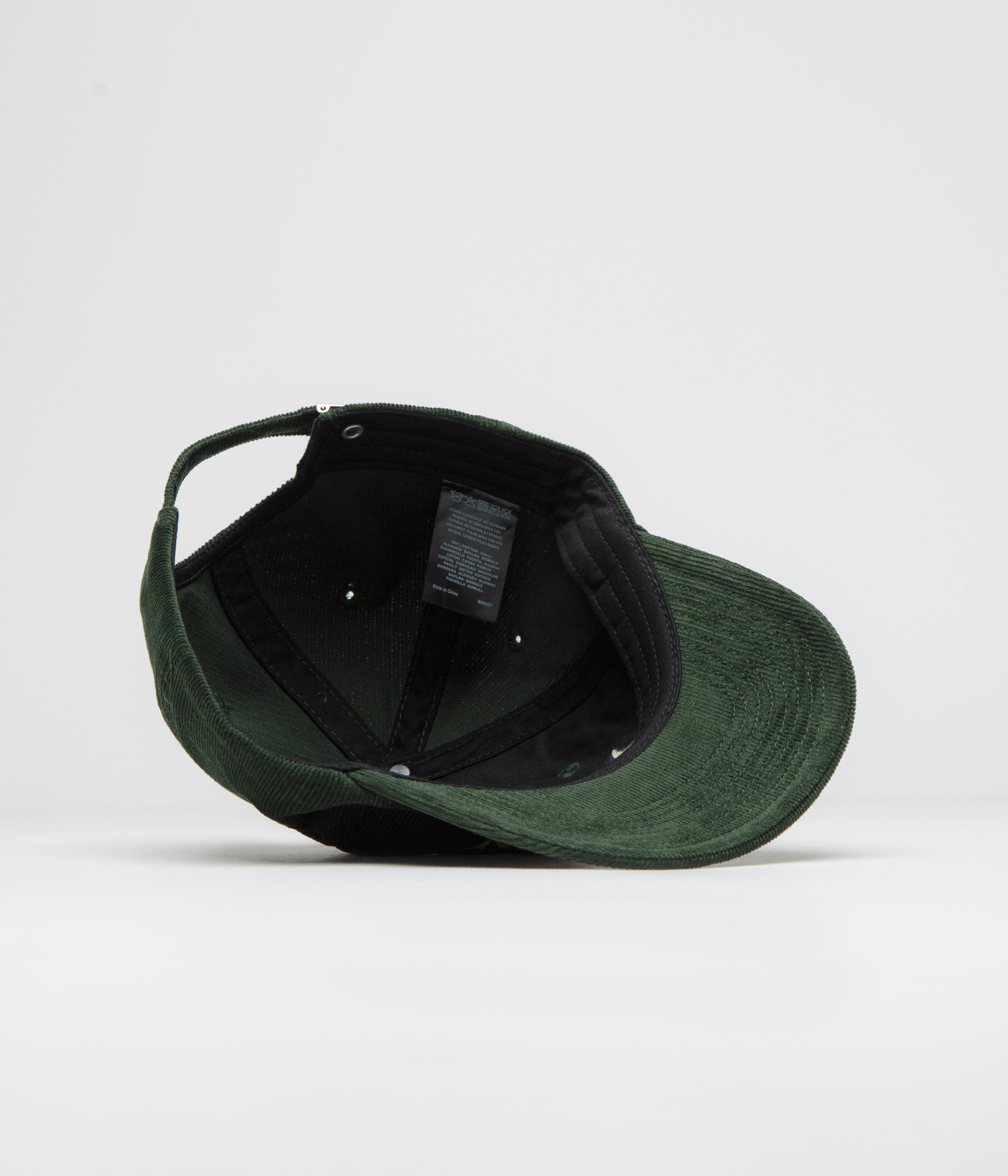 Dungeon Olive & Tennis Yellow Cord Embroidered Logo Cap - A Stylish Must-Have!