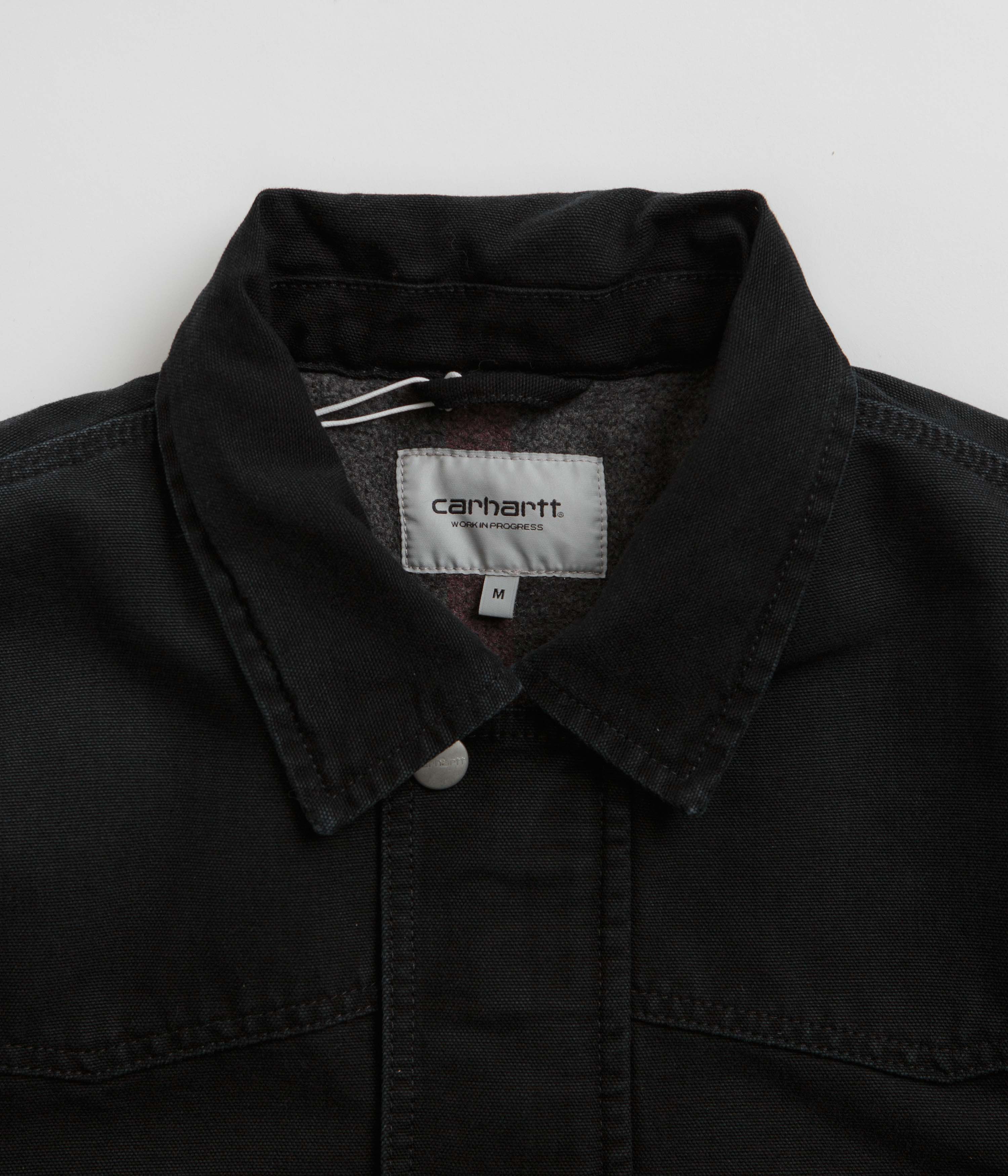 Carhartt OG Santa Fe Coat - Stylish Black & Black Stone