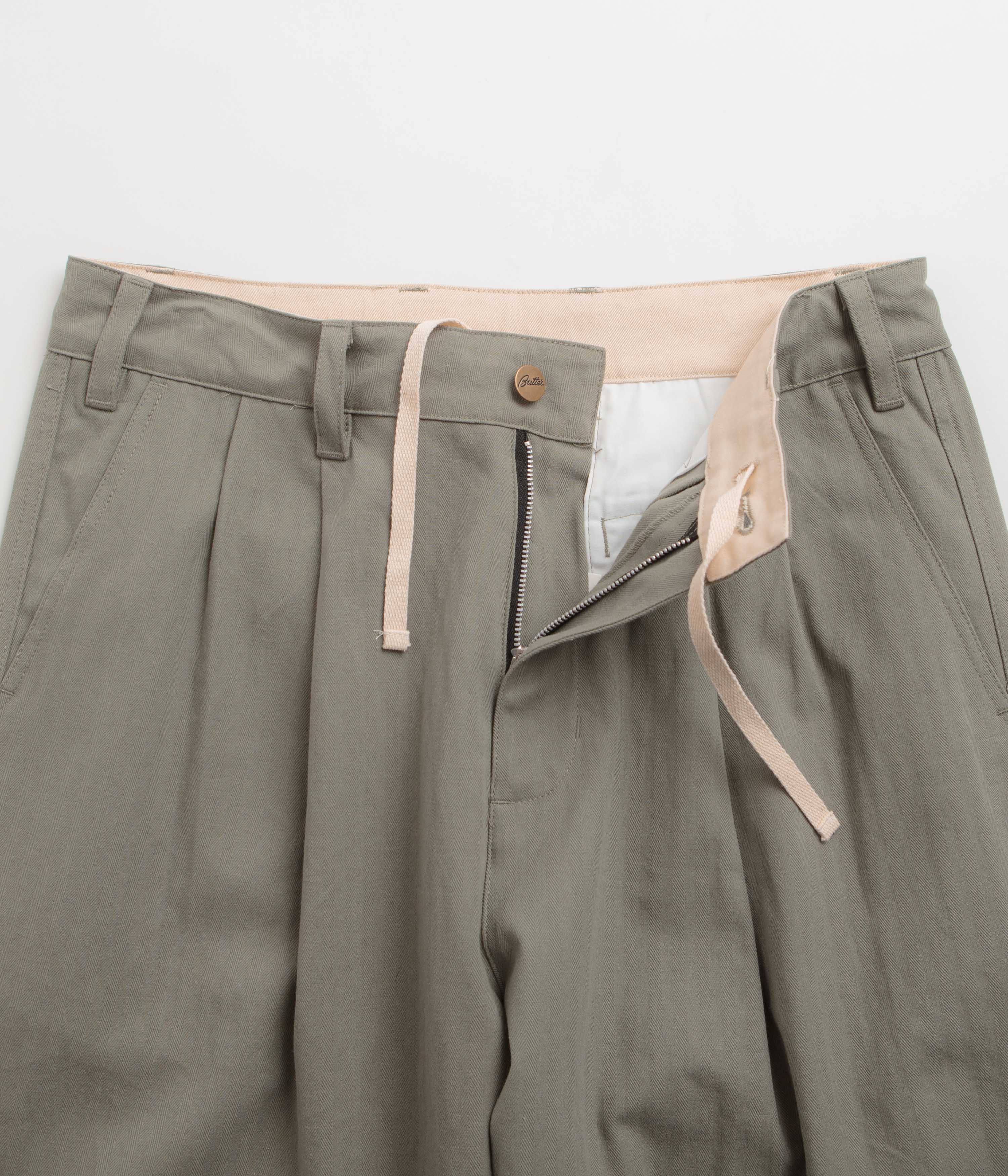 Butter Goods Moss Pleated Trousers - Irresistible Style!