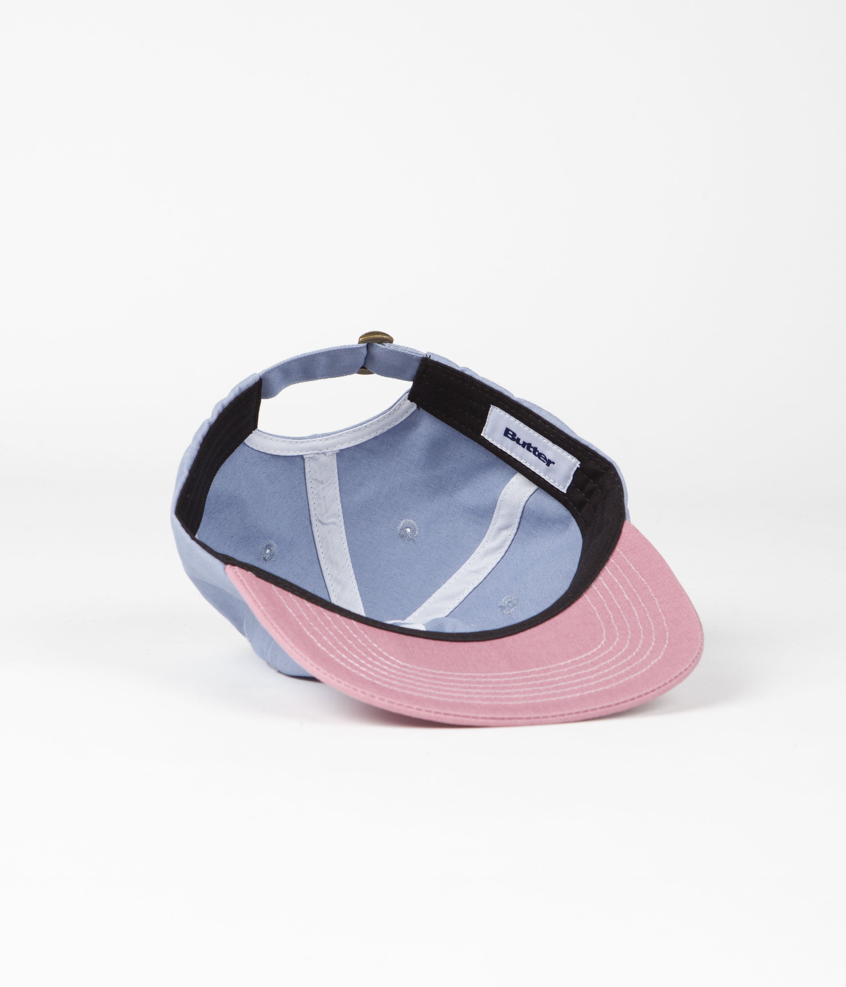 Butter Goods Stunning Martian Washed Cap - Blue & Mauve