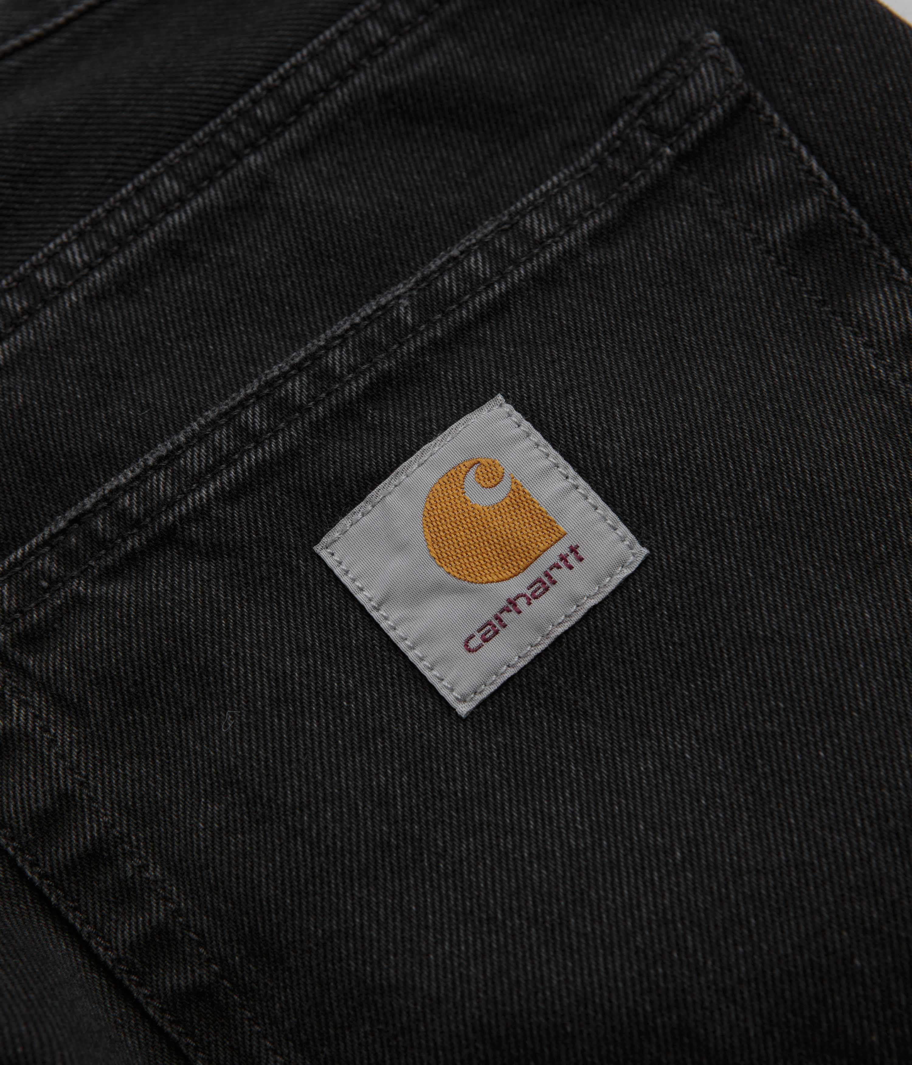 Carhartt Landon Pants - Stylish Black Stone Washed