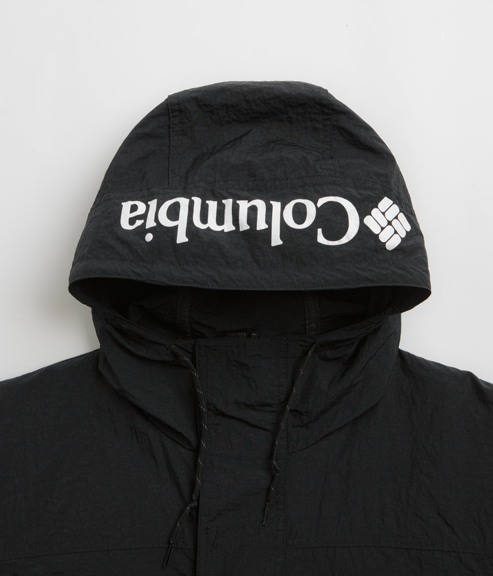 Columbia Challenger Black Windbreaker Anorak - Stylish & Protective