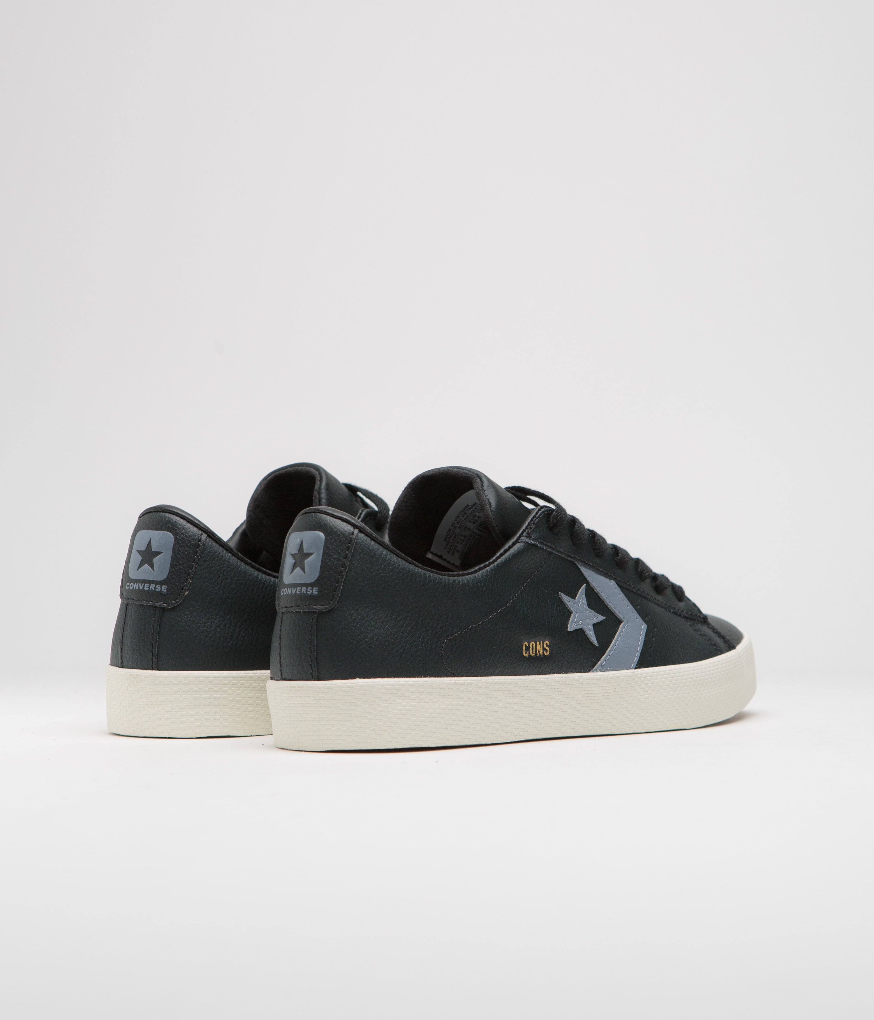 Converse PL Vulc Pro Ox - Stylish Black, Lunar Grey & Egret Shoes