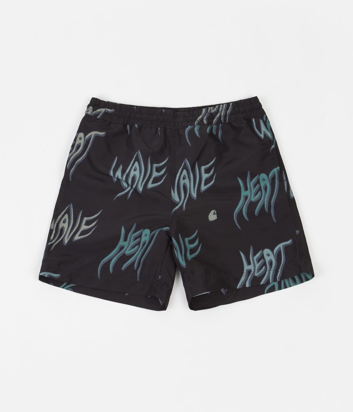 Carhartt Drift Swim Trunks - Stunning Heat Wave Print in Black