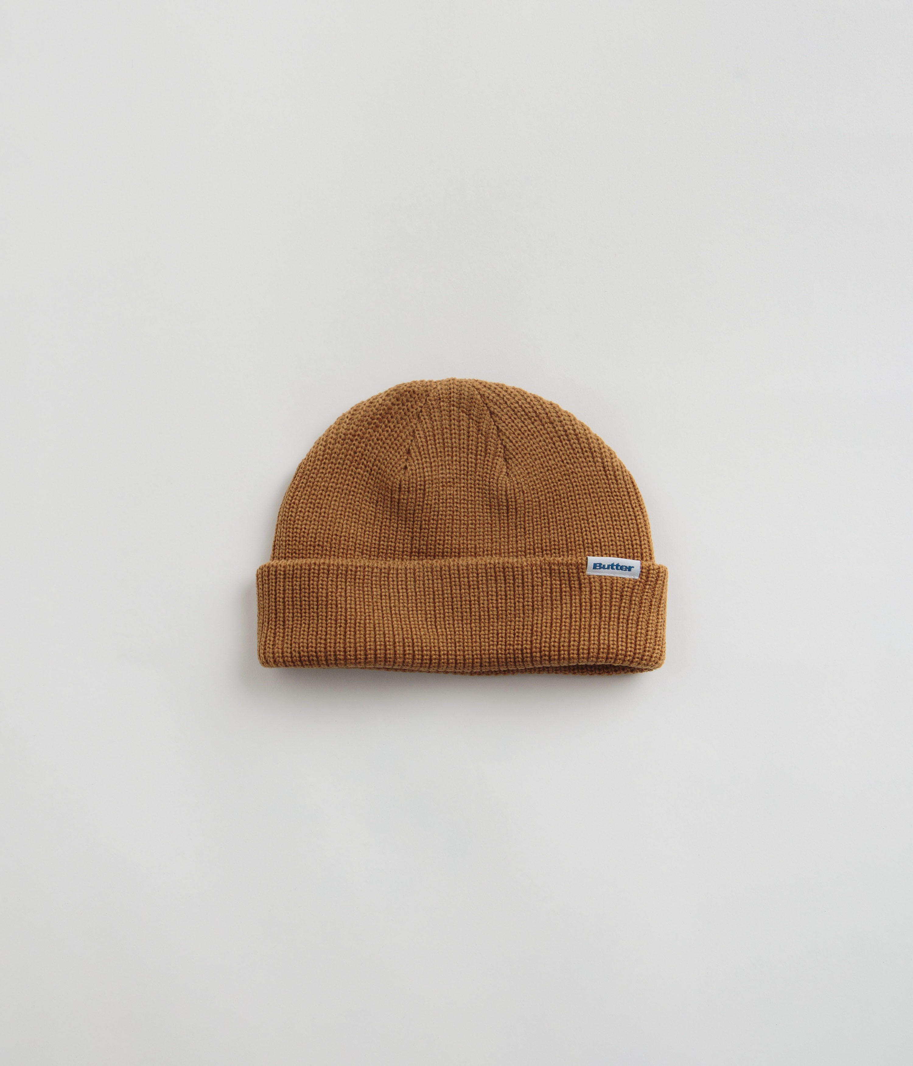 Butter Goods Oak & White Wharfie Beanie - A Stylish Must-Have!