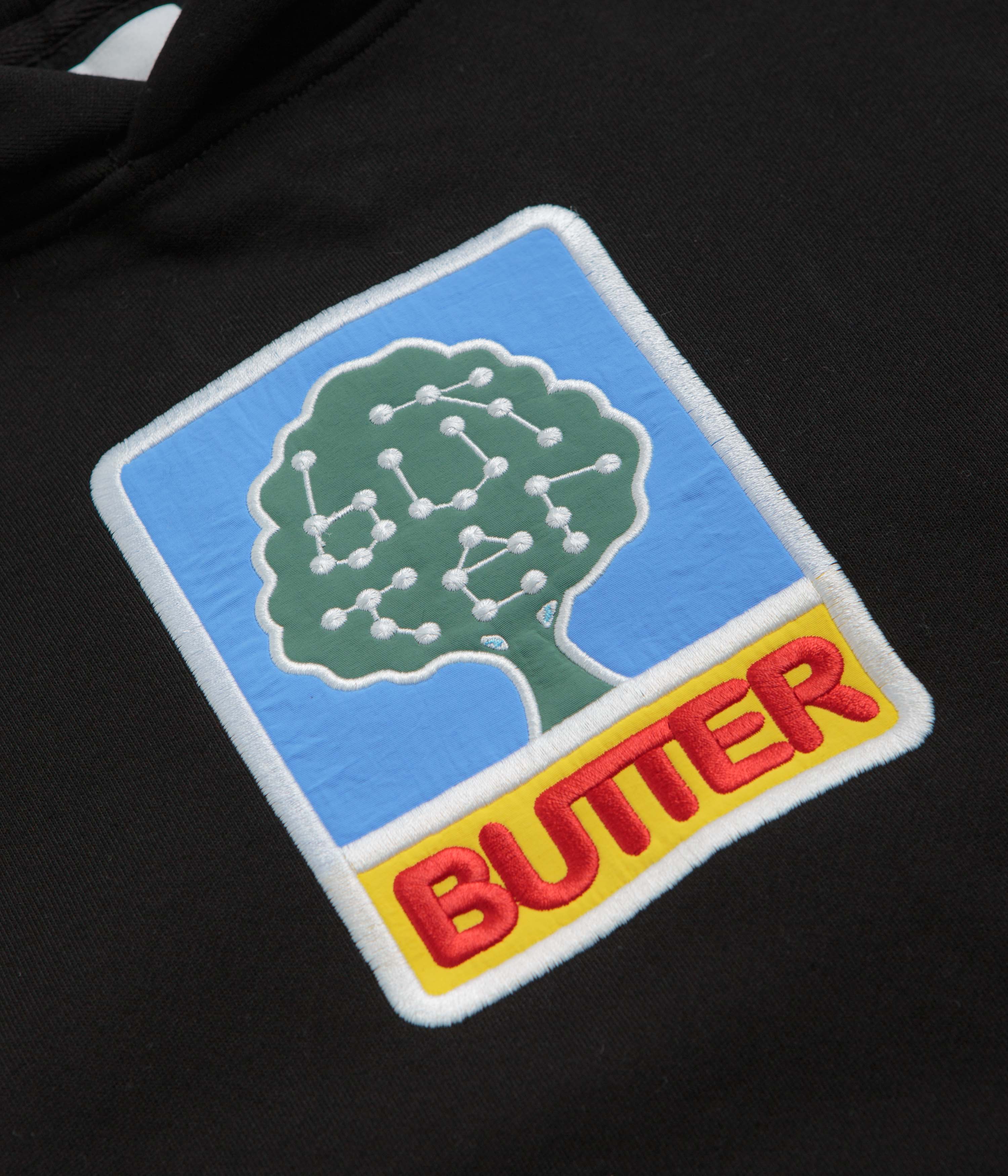 Butter Goods Growth Black Hoodie - Fashion for Skate Lovers