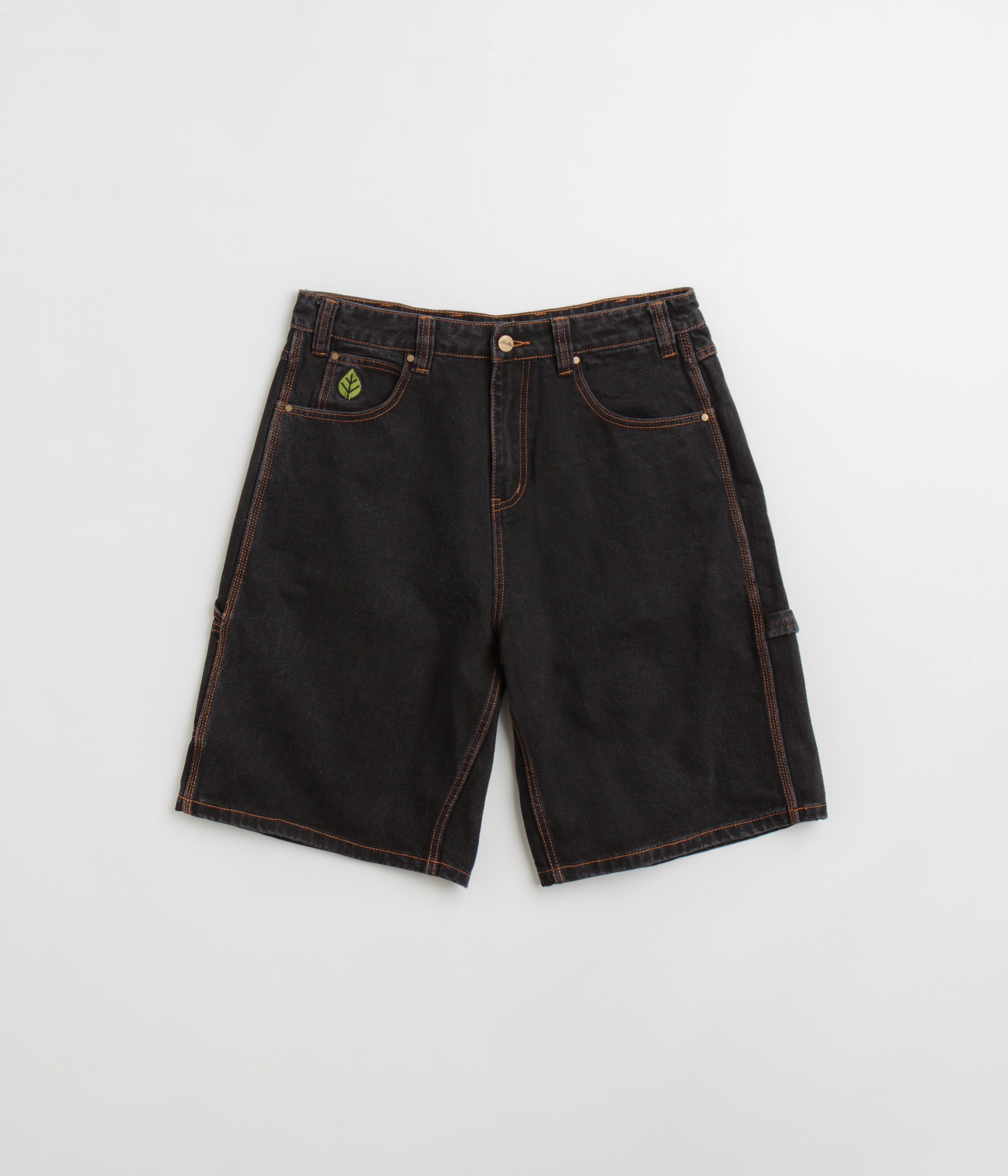 Butter Goods Weathergear Washed Black Denim Shorts - A Skate Lover's Dream!
