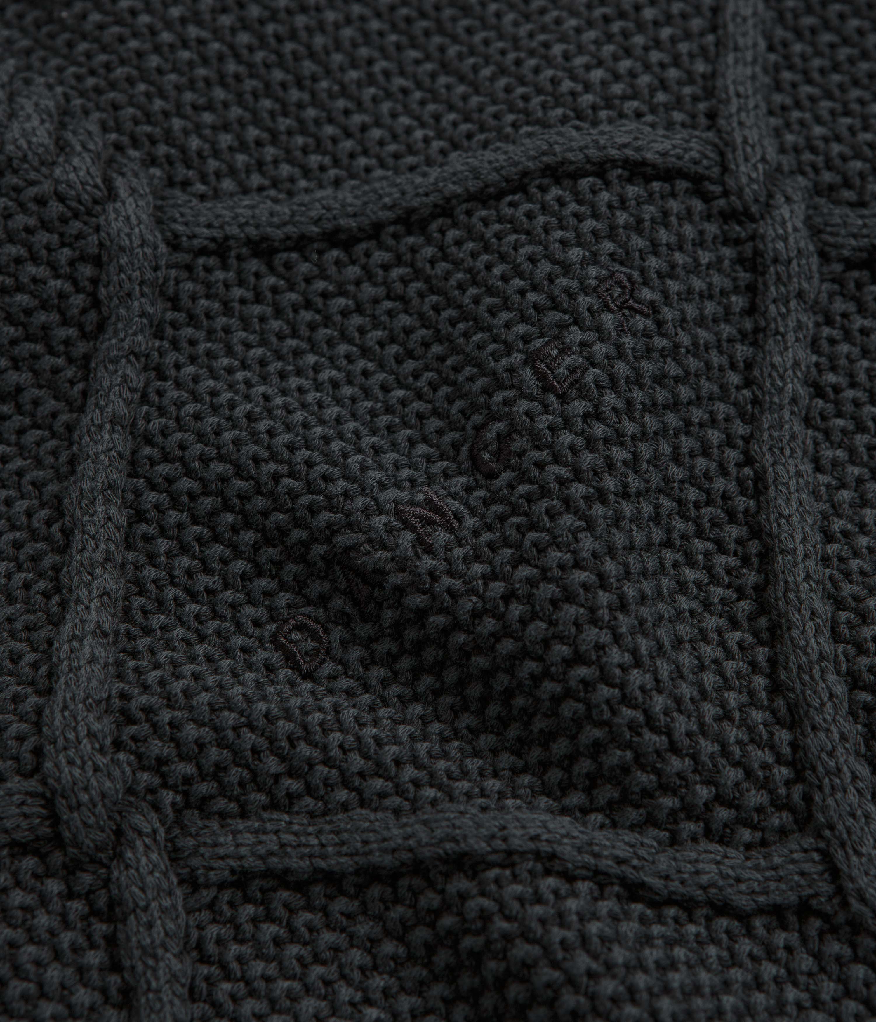 Dancer Charcoal Fence Knit Sweatshirt - A Must - Have!