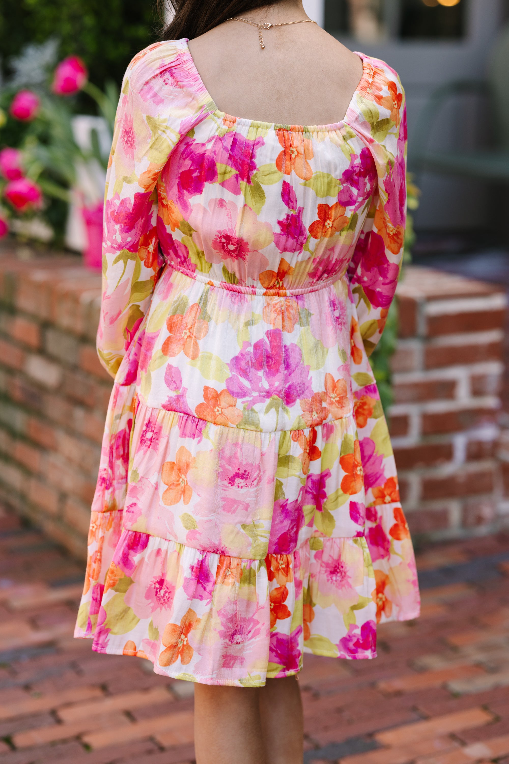 Pink Floral Babydoll Dress for Girls: Capture Hearts!