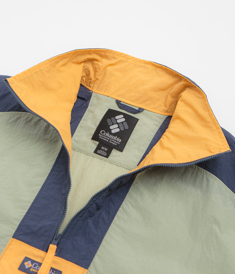 Columbia Riptide II Retro Windbreaker Anorak - Stunning Safari/Nocturnal Blend