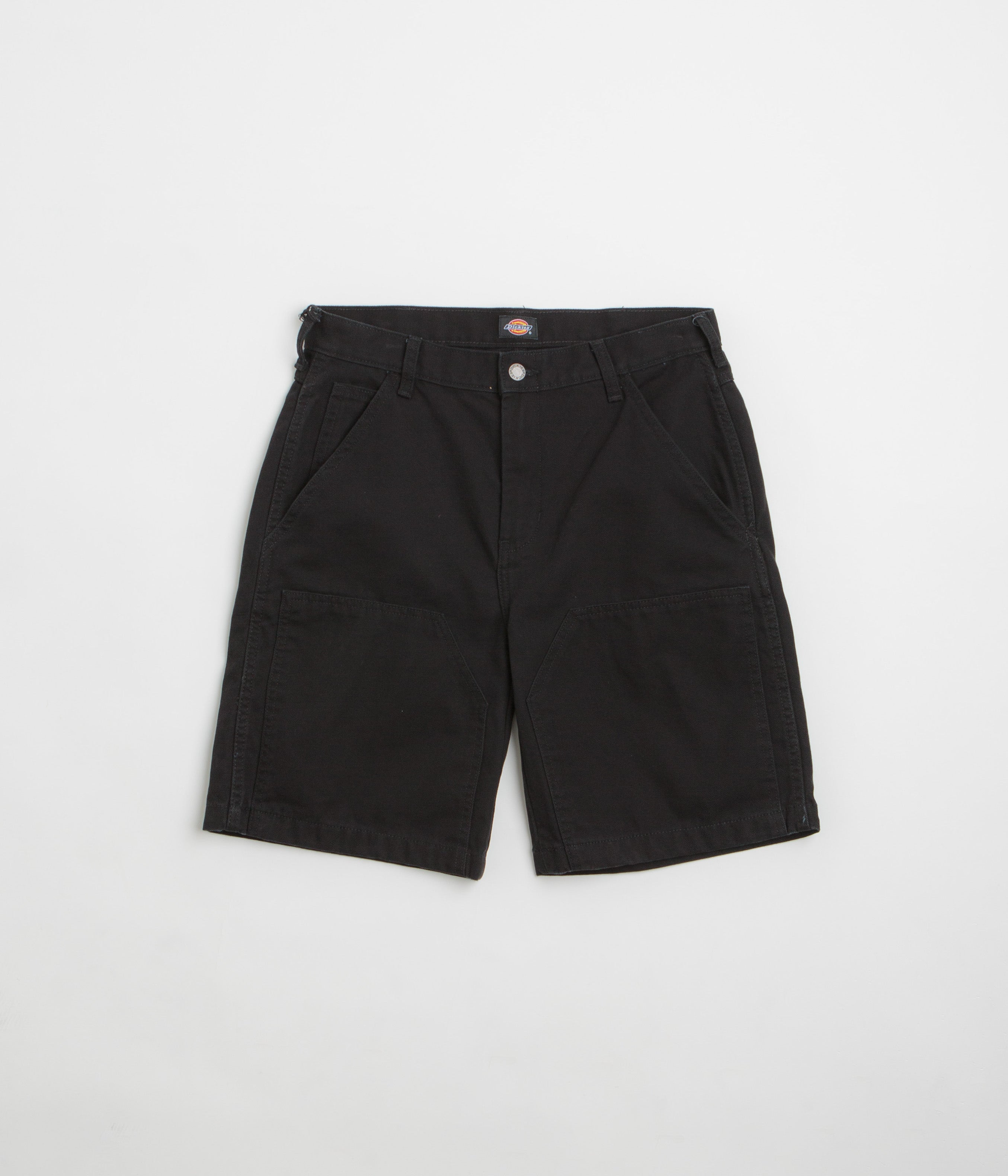 Dickies Stone Washed Black Duck Canvas Chap Shorts - Style That Lasts!