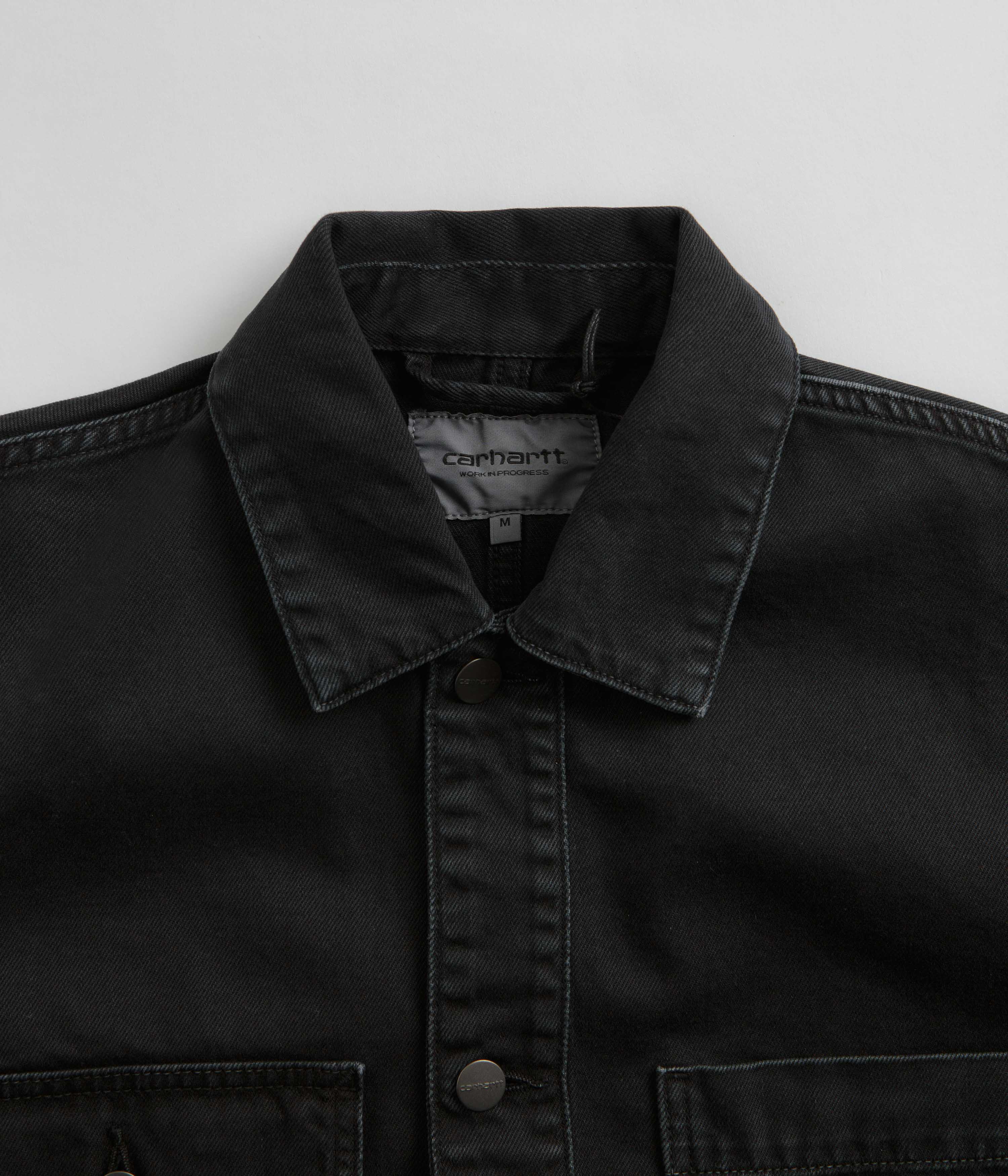 Carhartt Stone Dyed Black Garrison Coat - A Timeless Workwear Essential