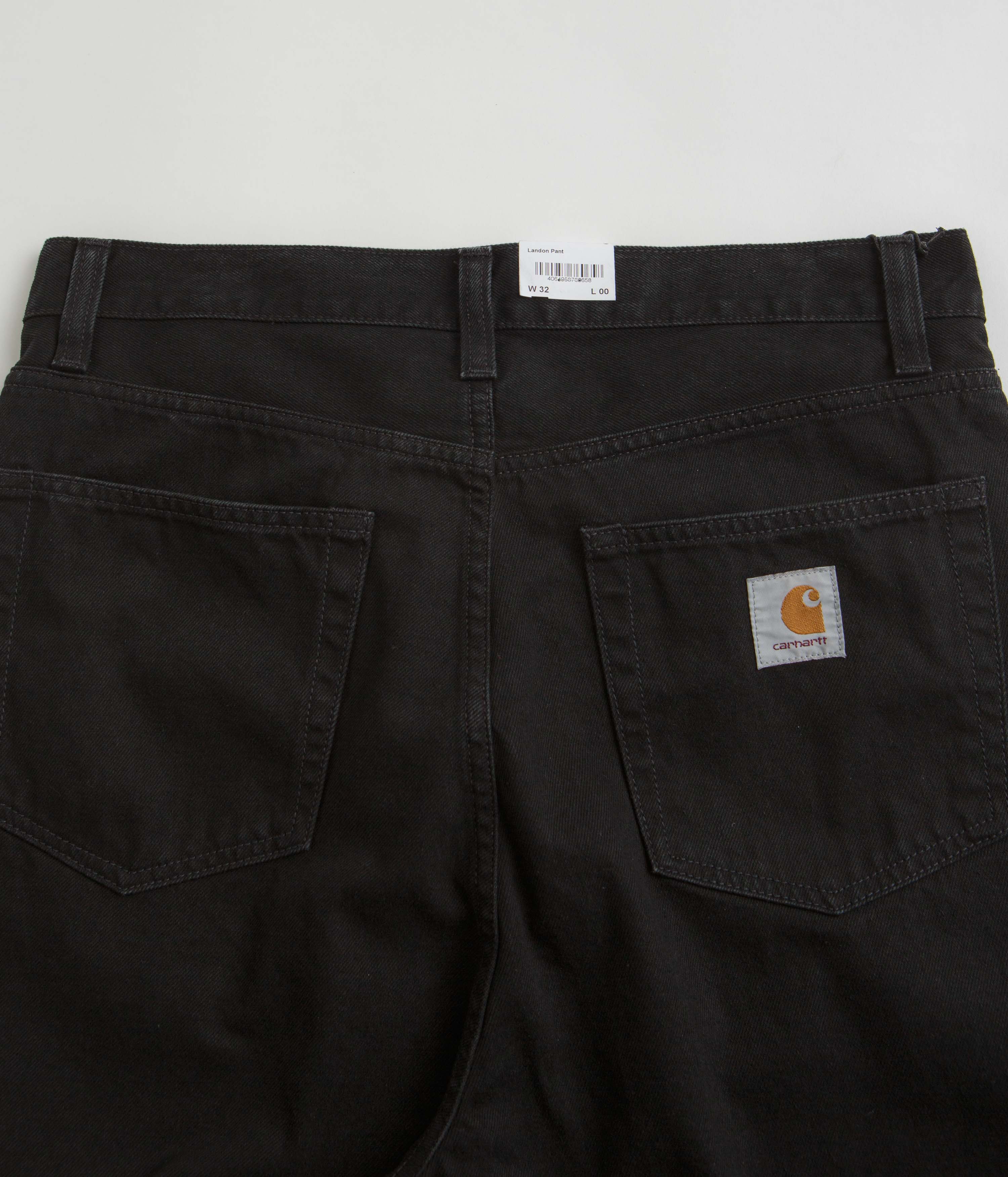 Carhartt Landon Pants - Stylish Black Rinsed Denim