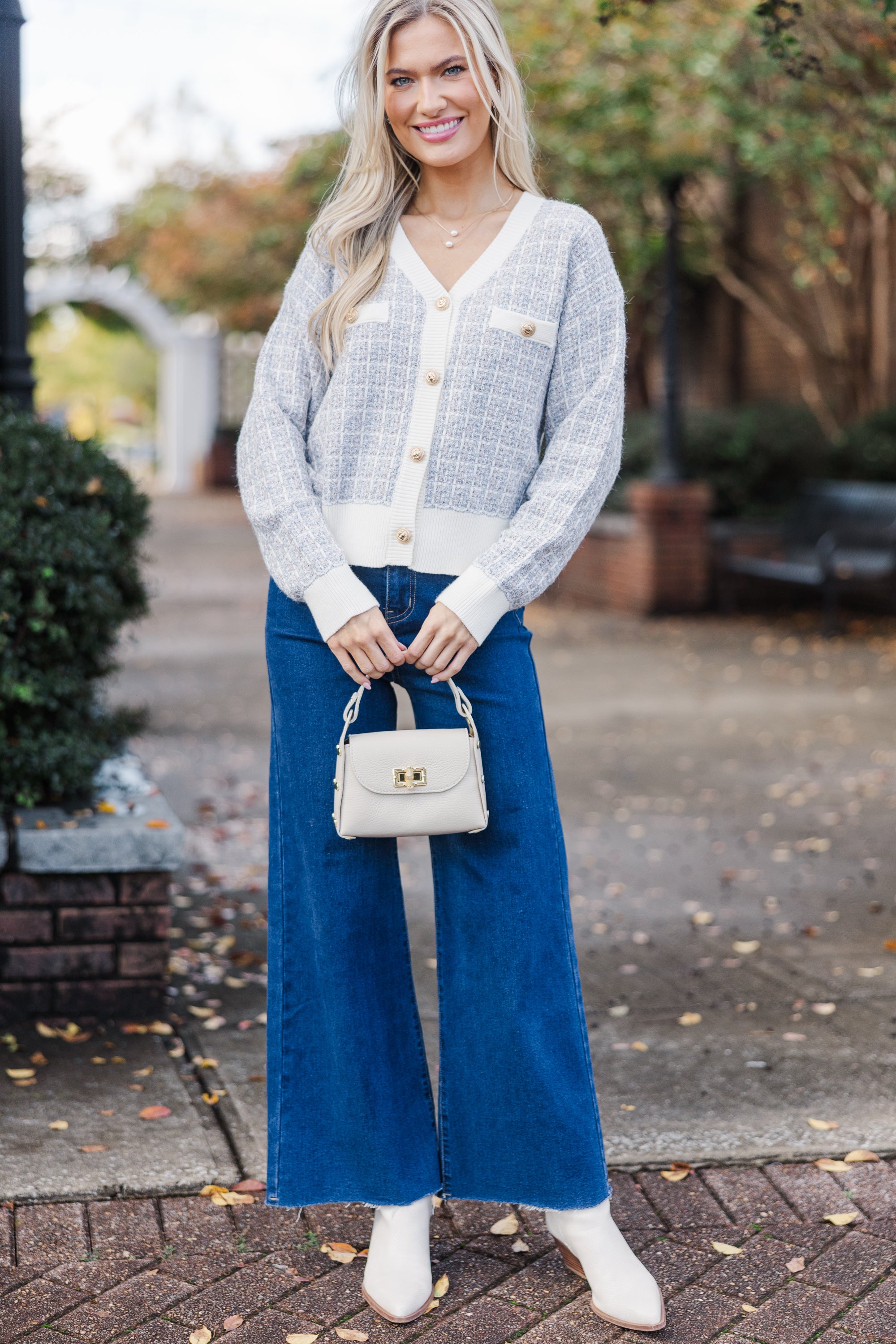 Elevate Your Style with the Feeling Your Best Tweed Cardigan