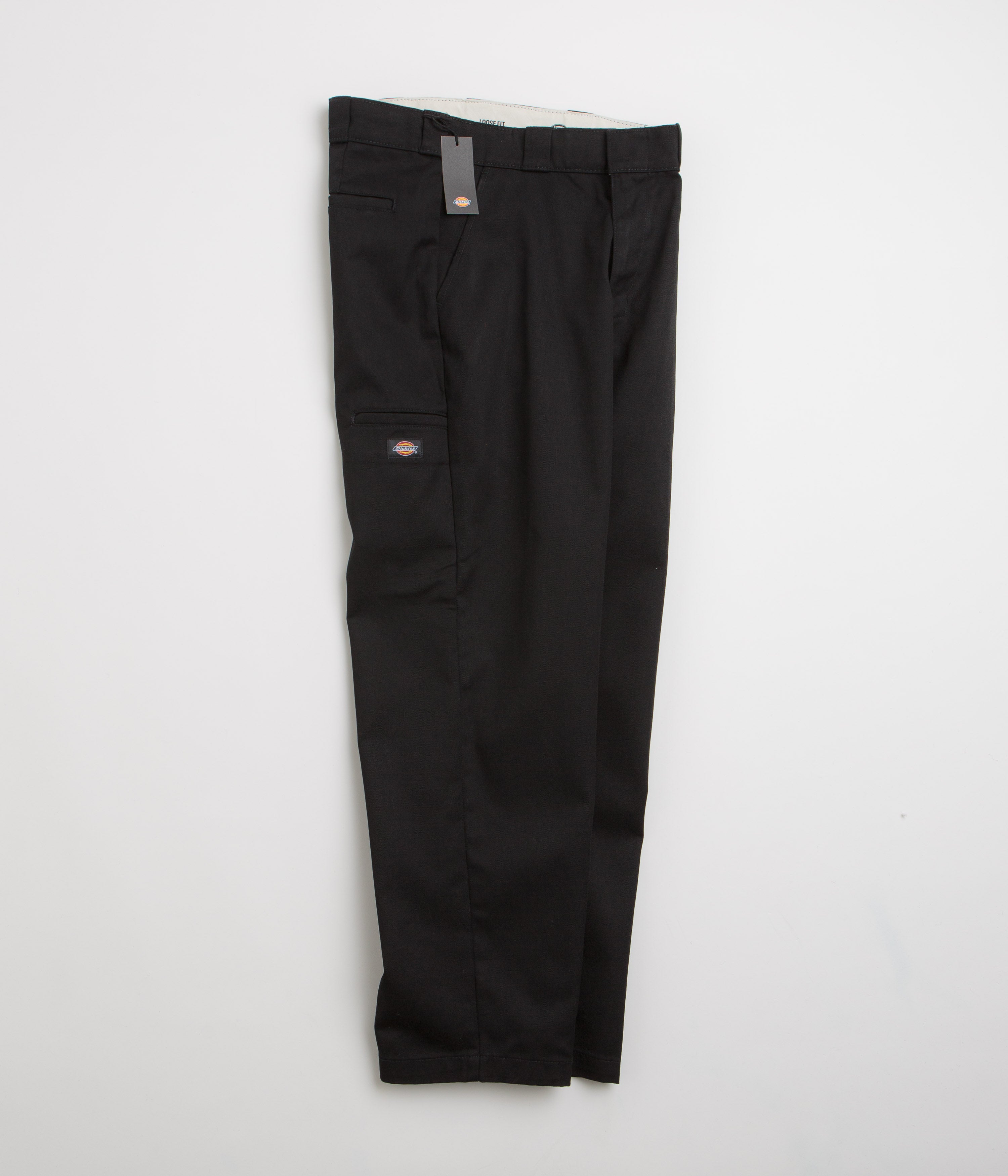 Dickies Stylish Black Loose Multi - Pocket Work Pants
