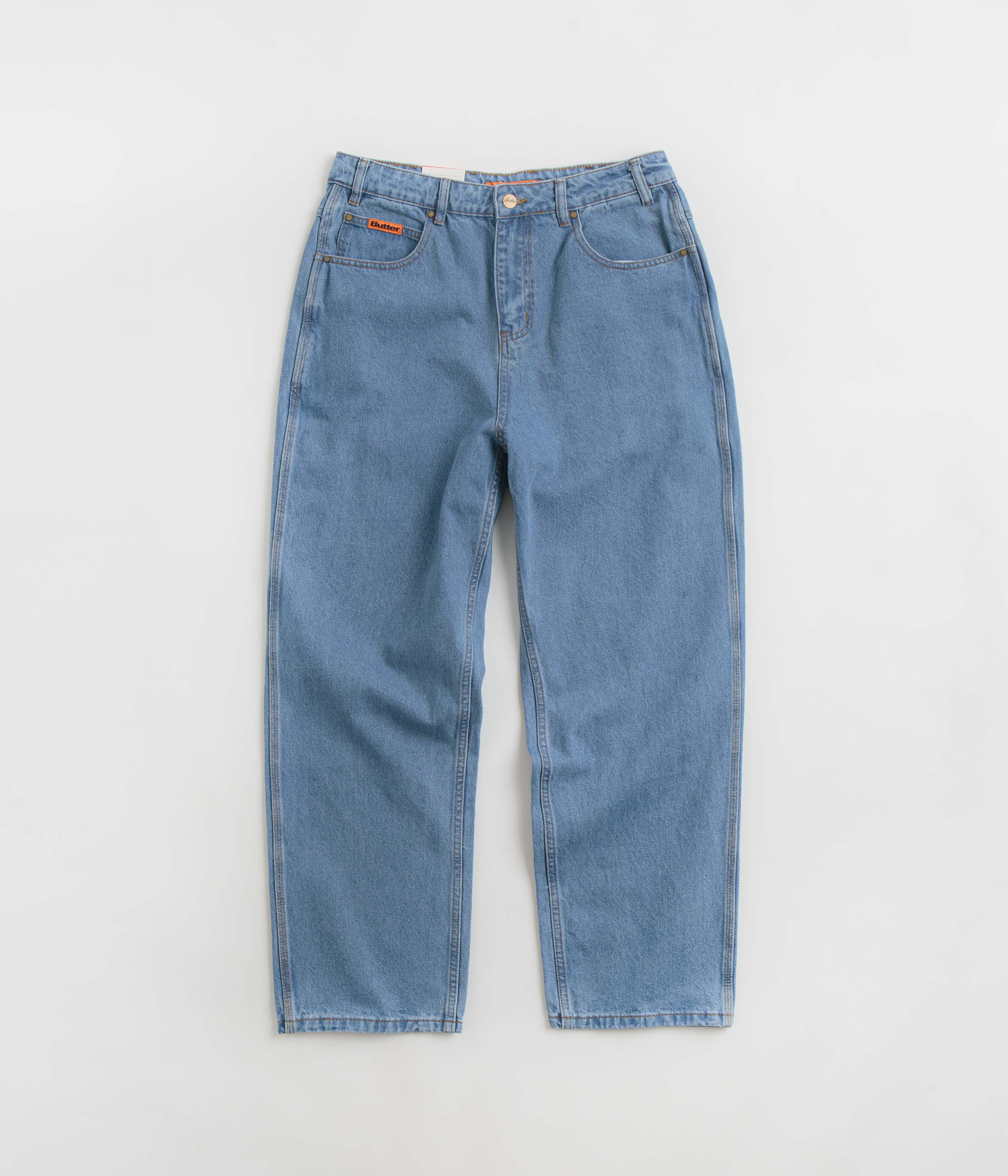 Butter Goods Washed Indigo Baggy Jeans - A Must-Have!
