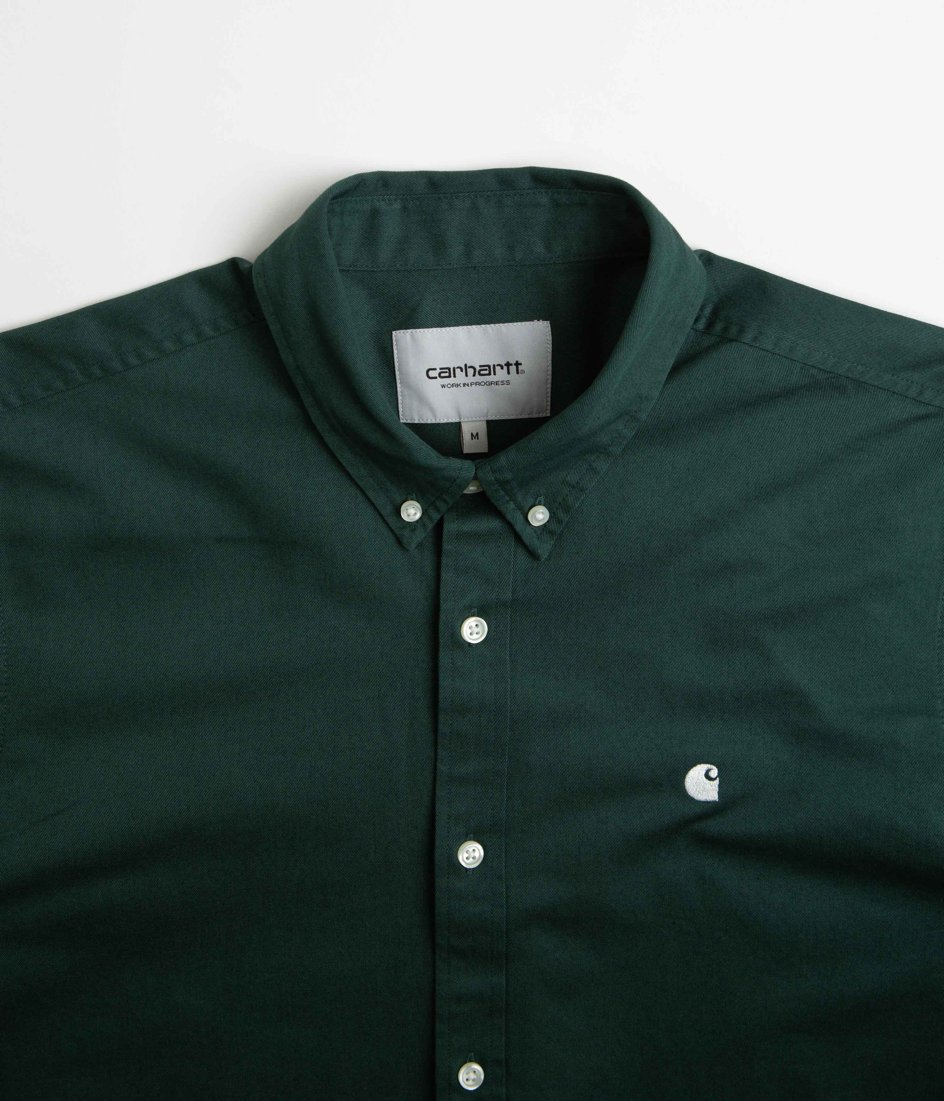Carhartt Madison Shirt - Discovery Green / Wax: A Timeless Classic
