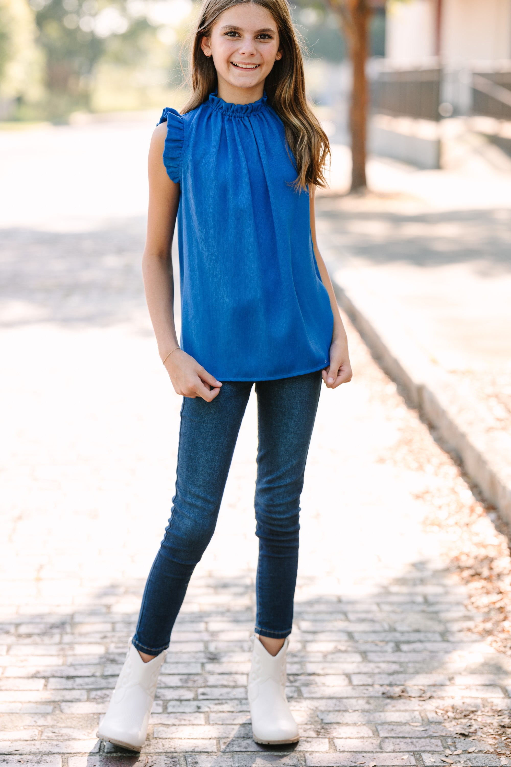 Girls: Unleash Her Style with the Royal Blue Test Tank