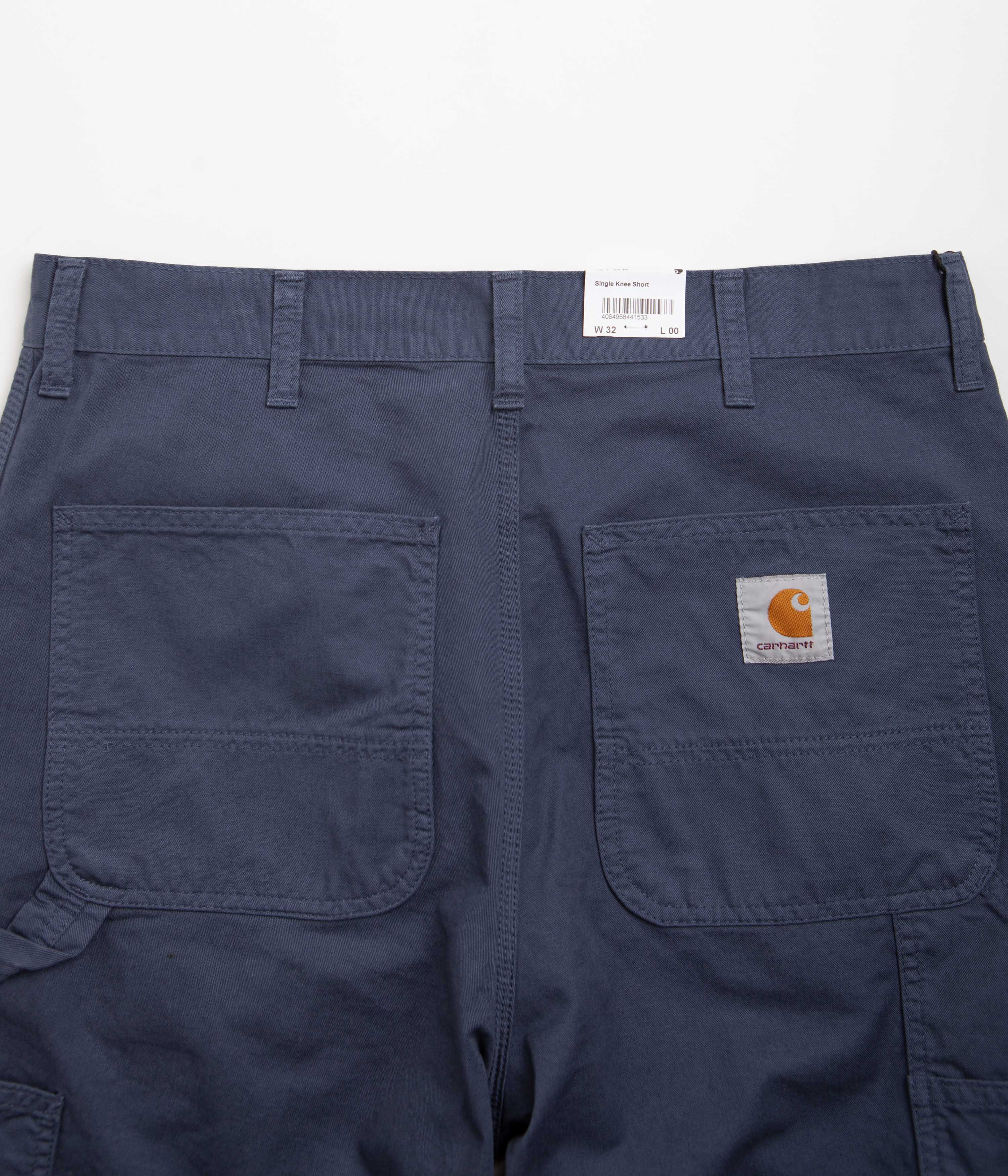 Carhartt Storm Blue Single Knee Shorts - The Ultimate Workwear Essential
