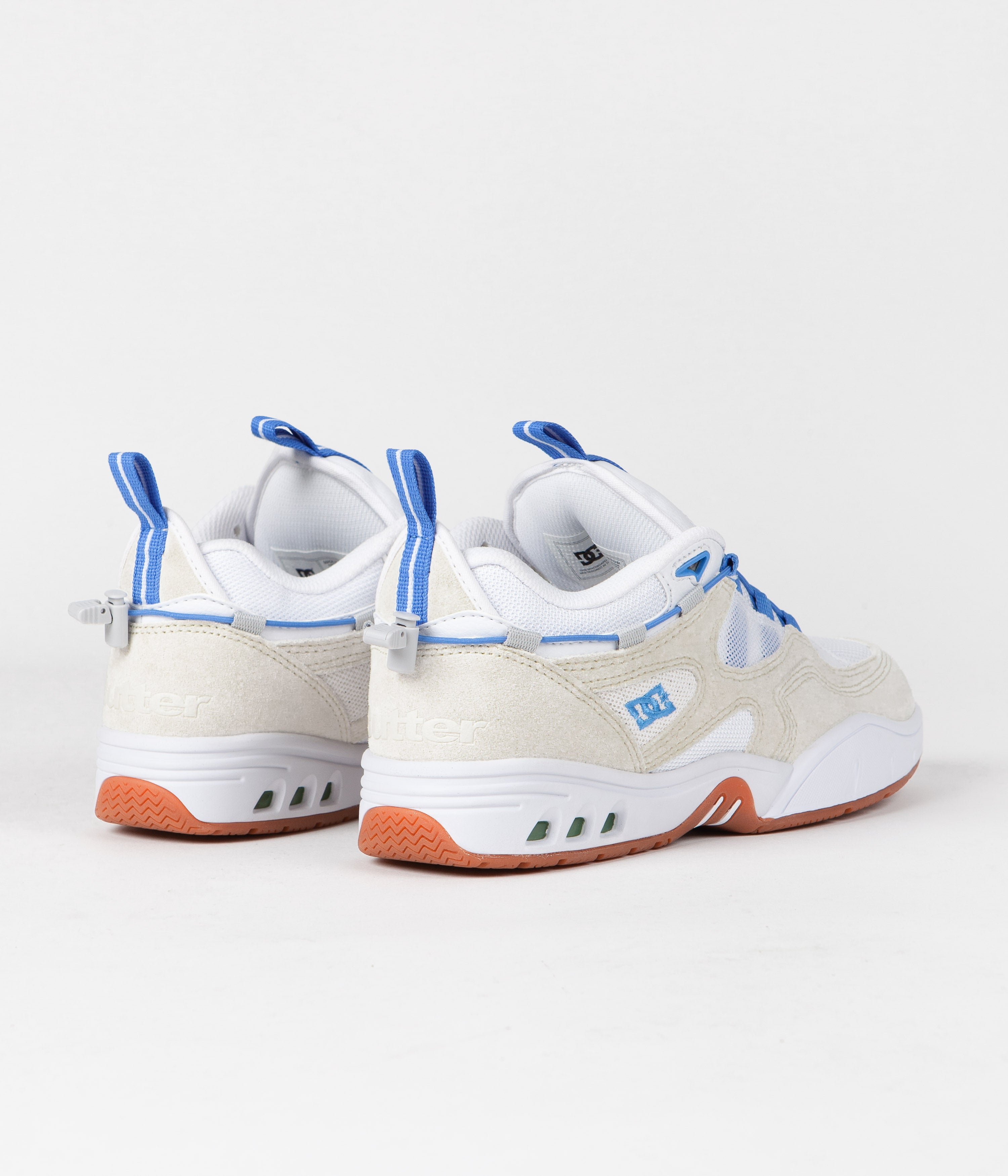 DC x Butter Goods Kalis OG Shoes - Stunning White / Blue