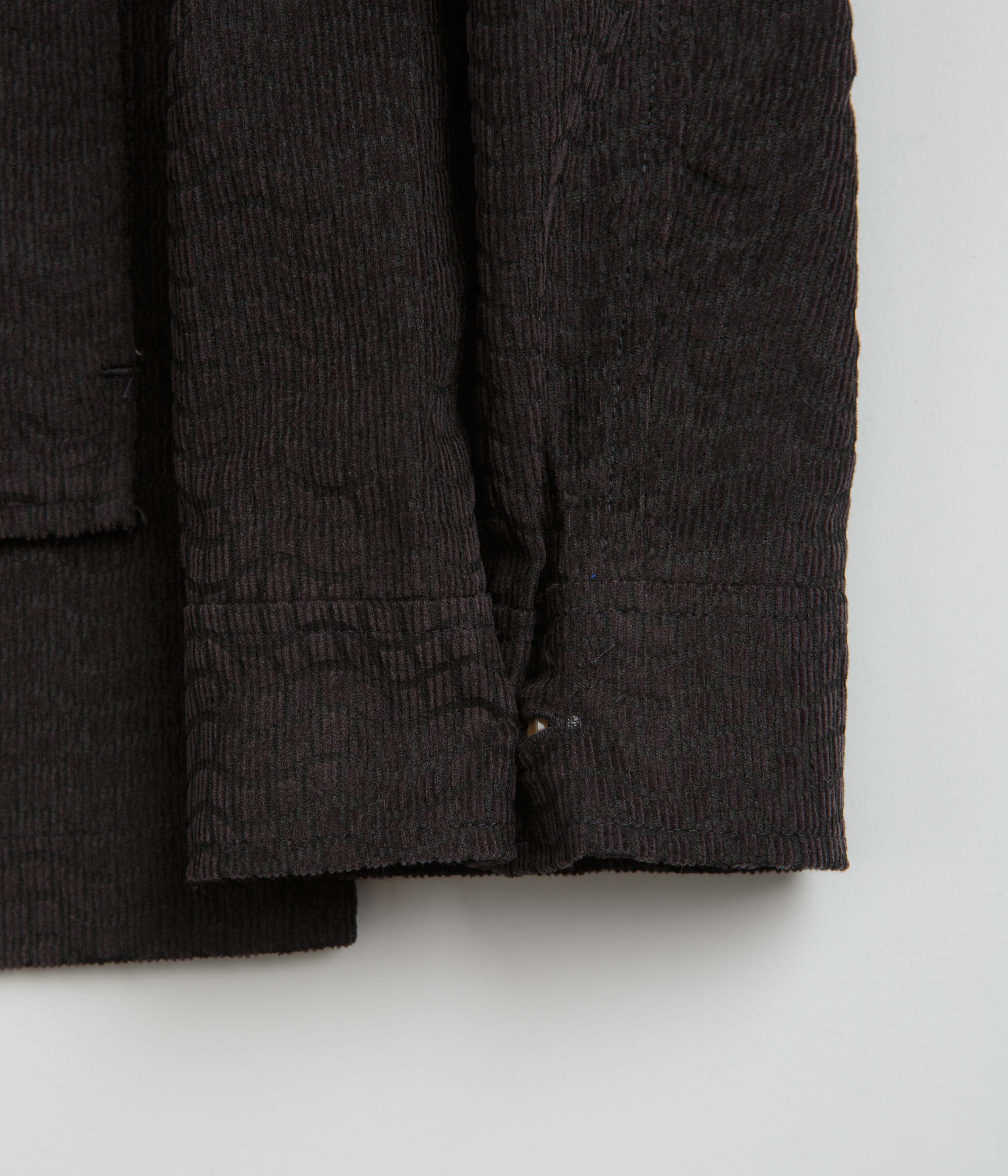 Dime Black Printed Corduroy Jacket - A Skate Style Icon