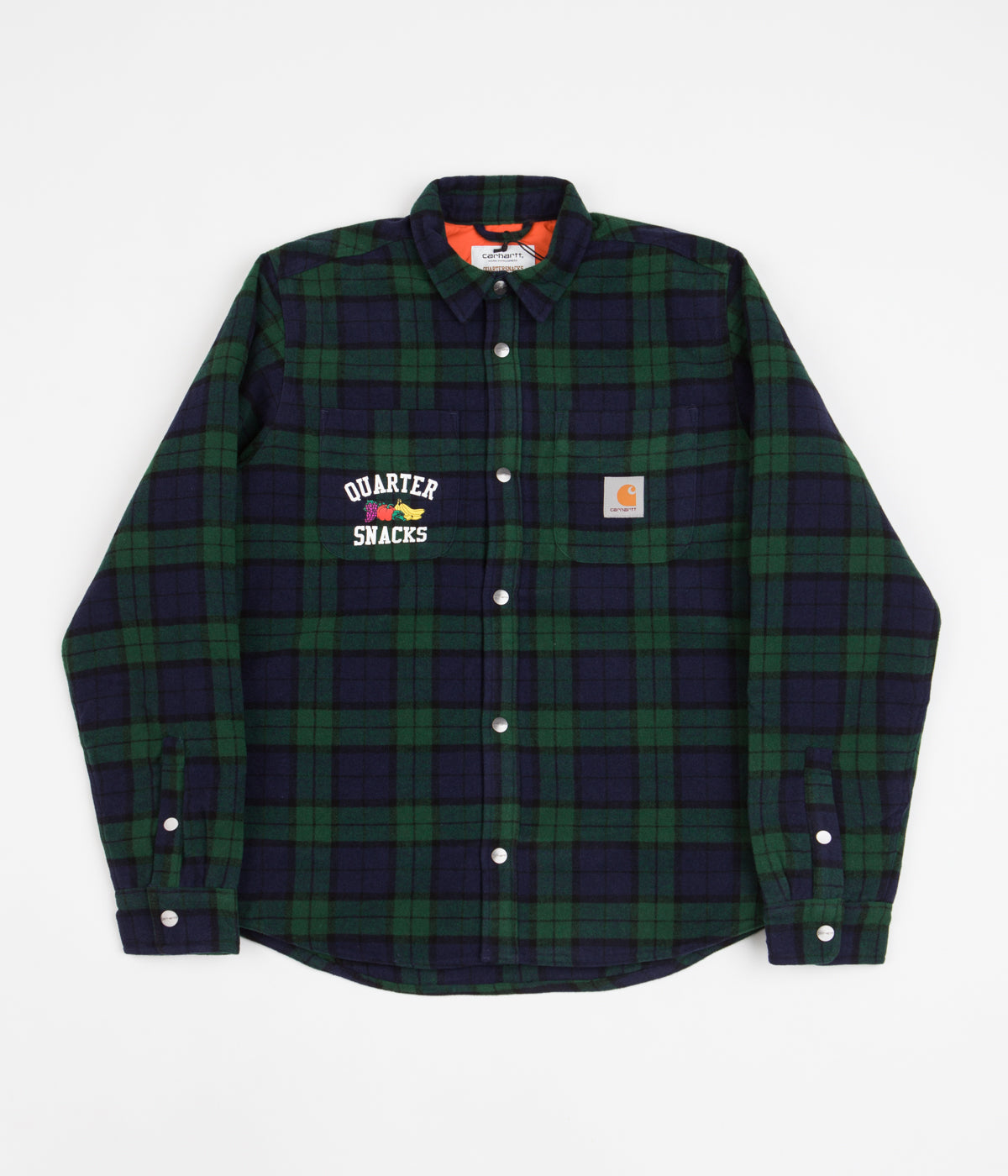 Carhartt x Quartersnacks: The Ultimate Green Check Shirt Jacket