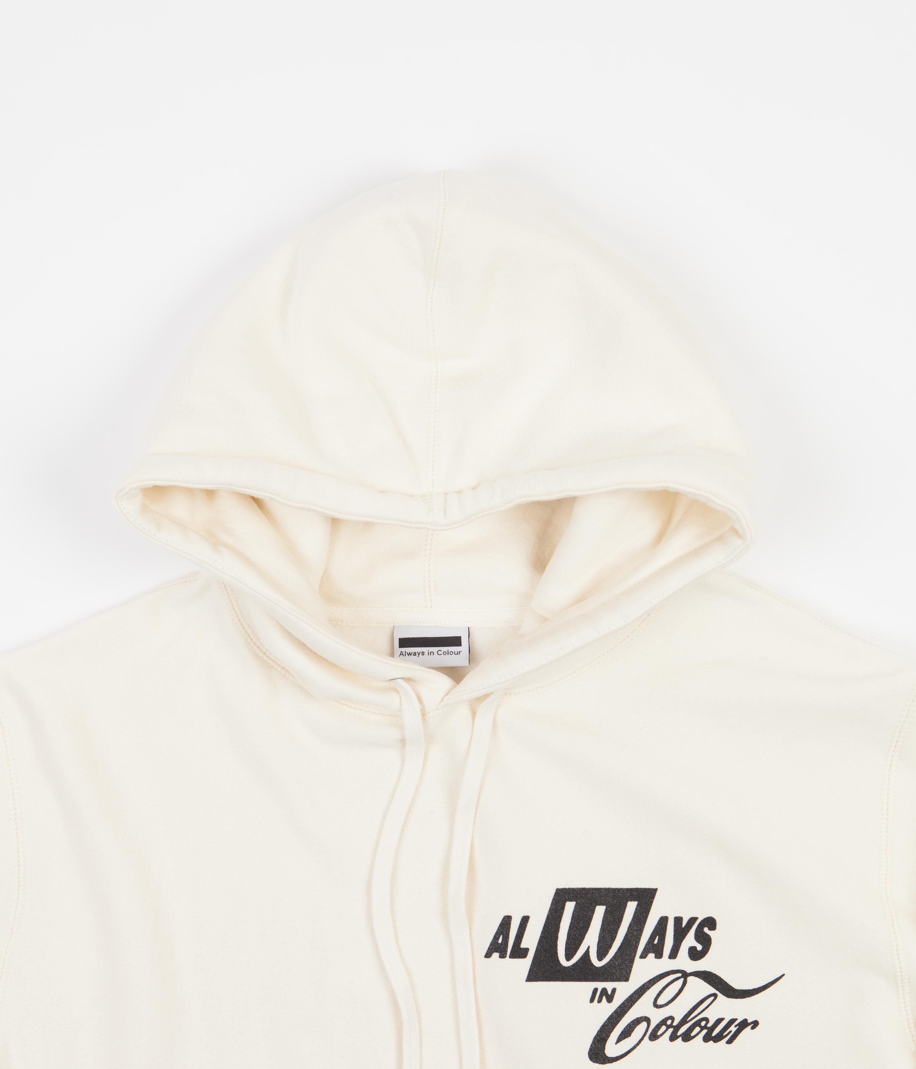 Always in Colour 'Before Color' Bone Hoodie - A Stylish Warmth Essential