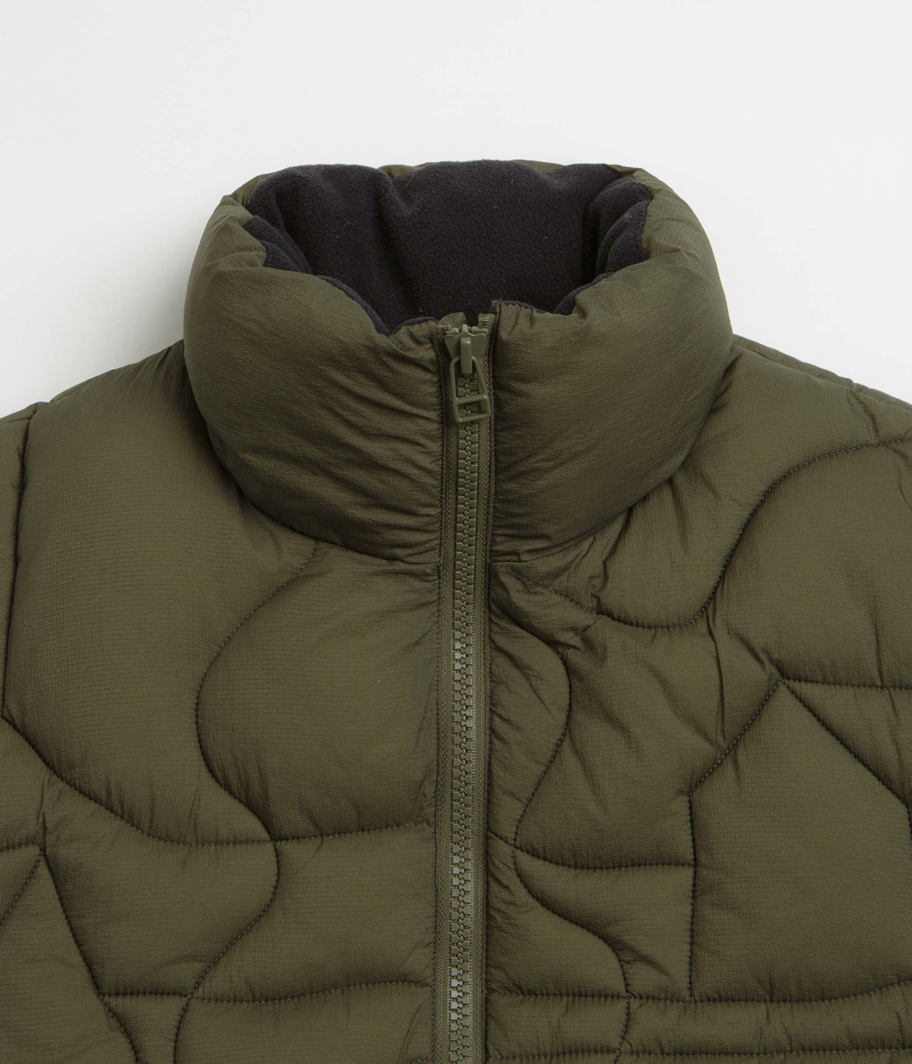 Parra's Stunning Green Boring Village Puffer Jacket