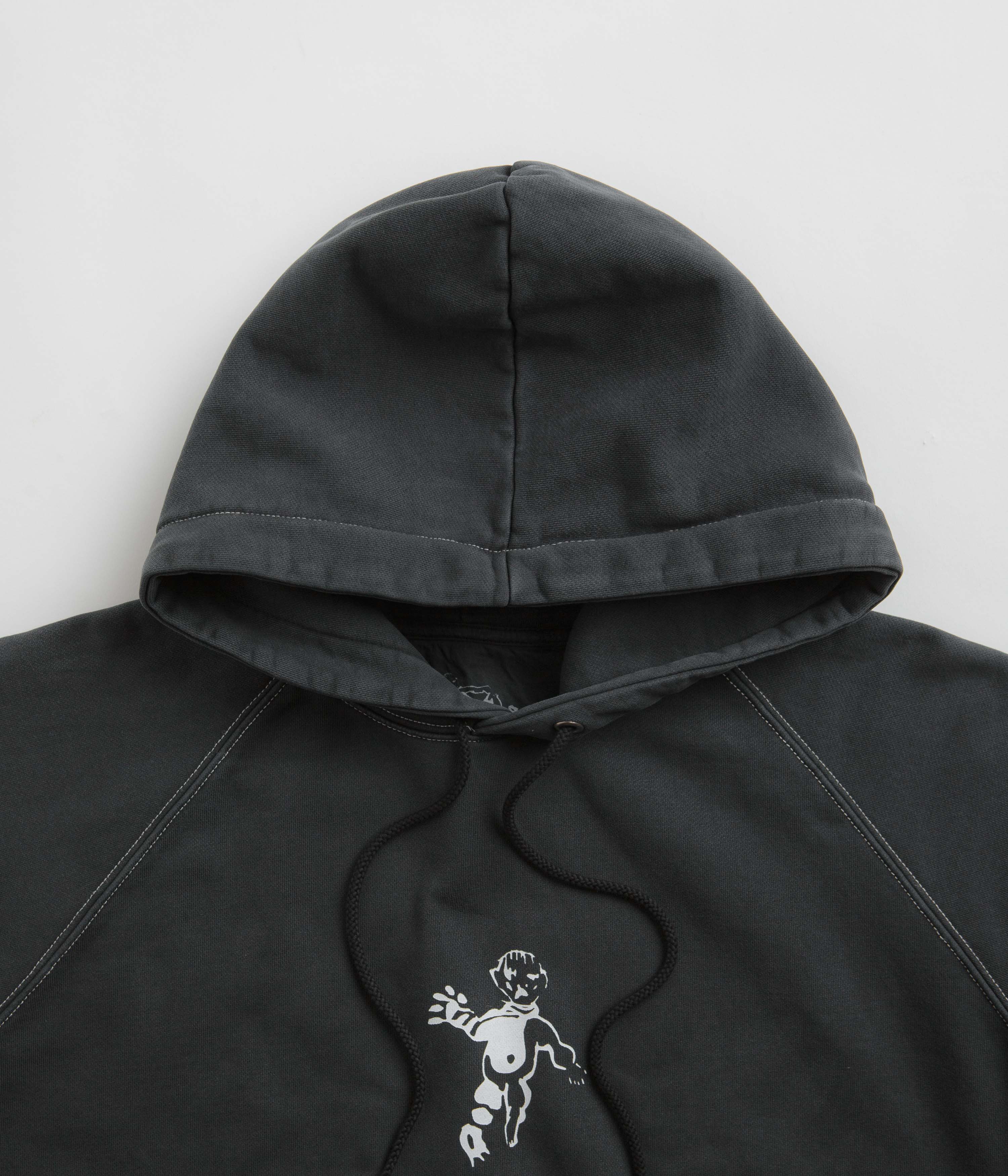Dancer OG Logo Hoodie - Striking Black with White Stitch