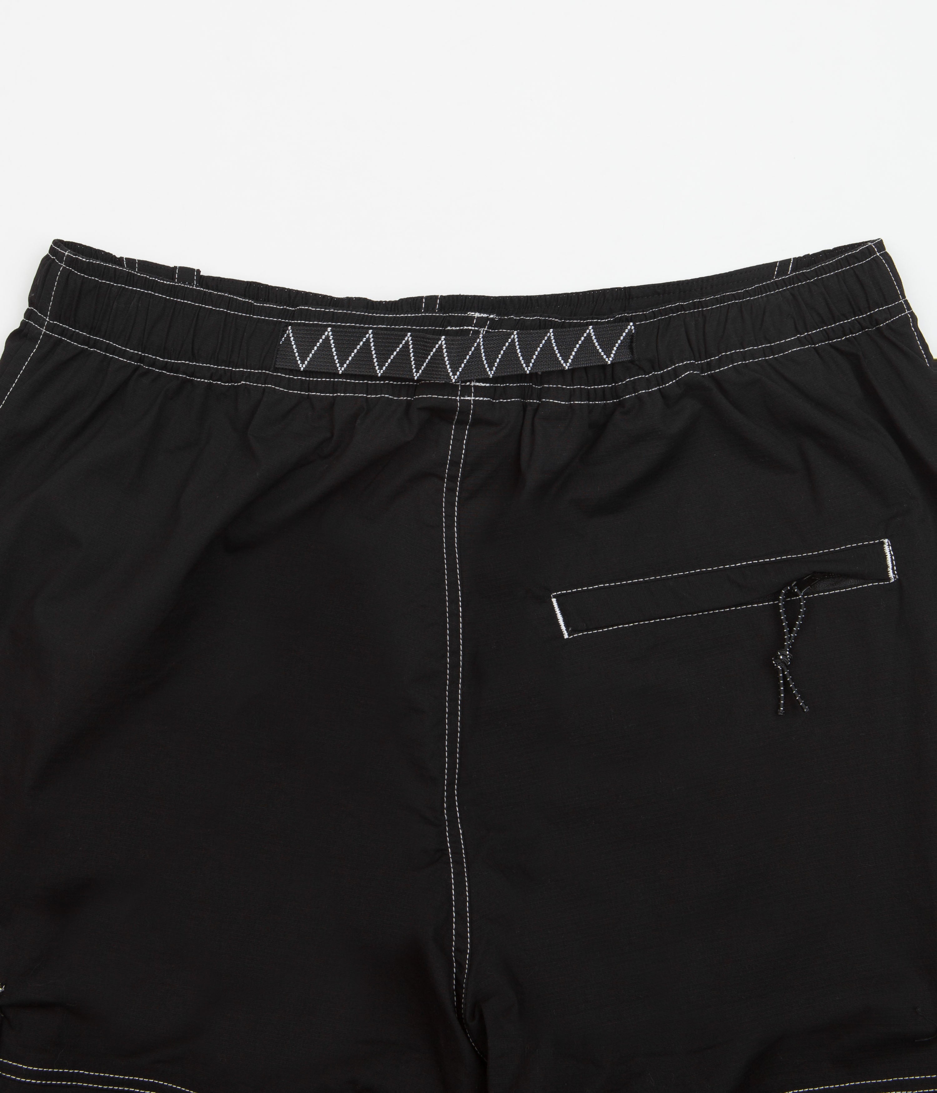 Butter Goods Black Terrain Contrast Stitch Cargo Pants - A Skater's Dream!