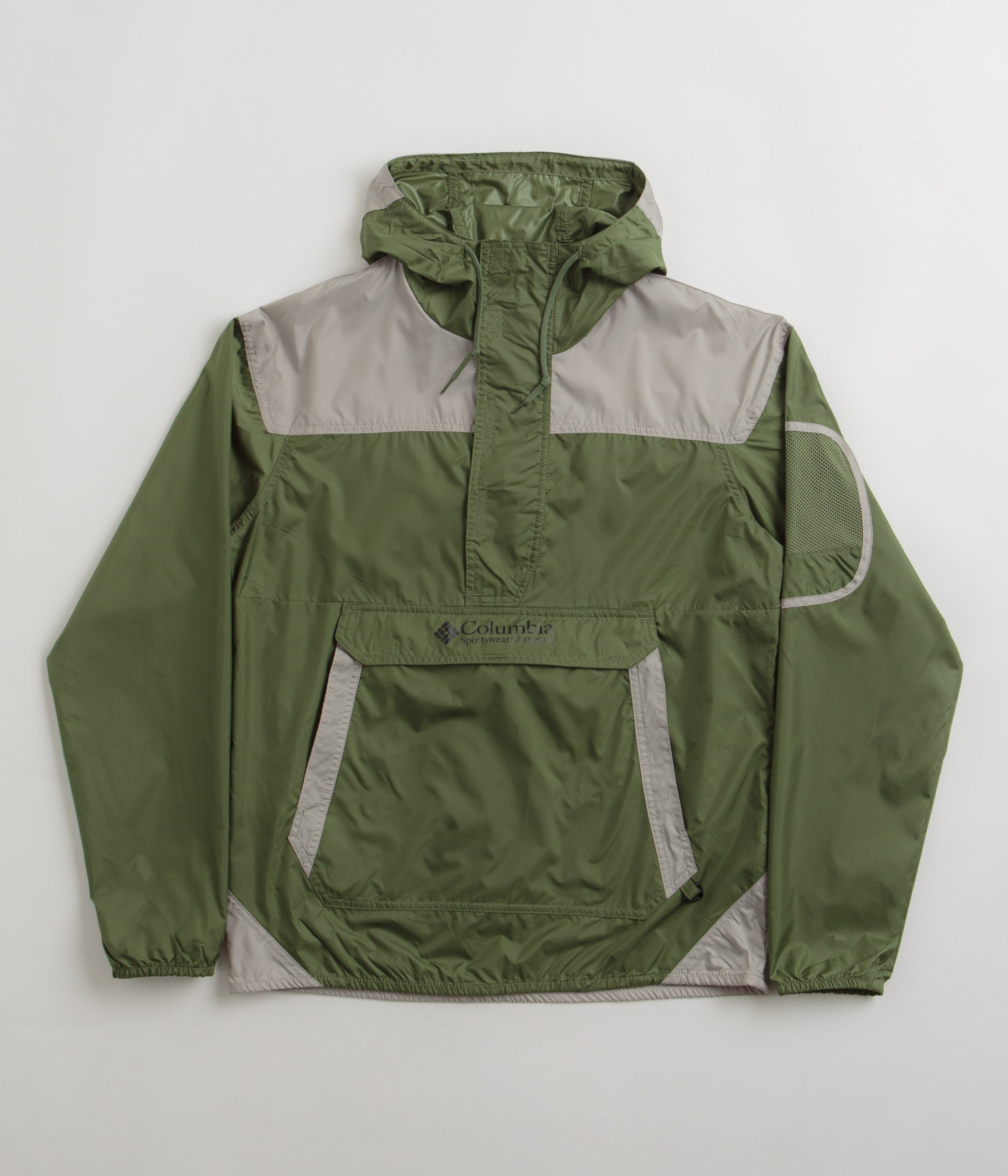 Columbia Challenger Windbreaker: Stylish Canteen & Flint Grey Jacket