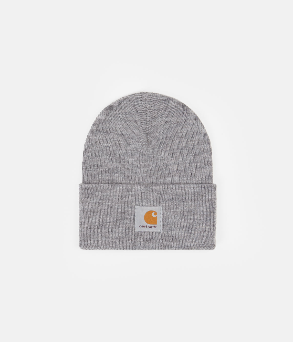 Carhartt Grey Heather Acrylic Watch Hat Beanie - Cozy and Stylish