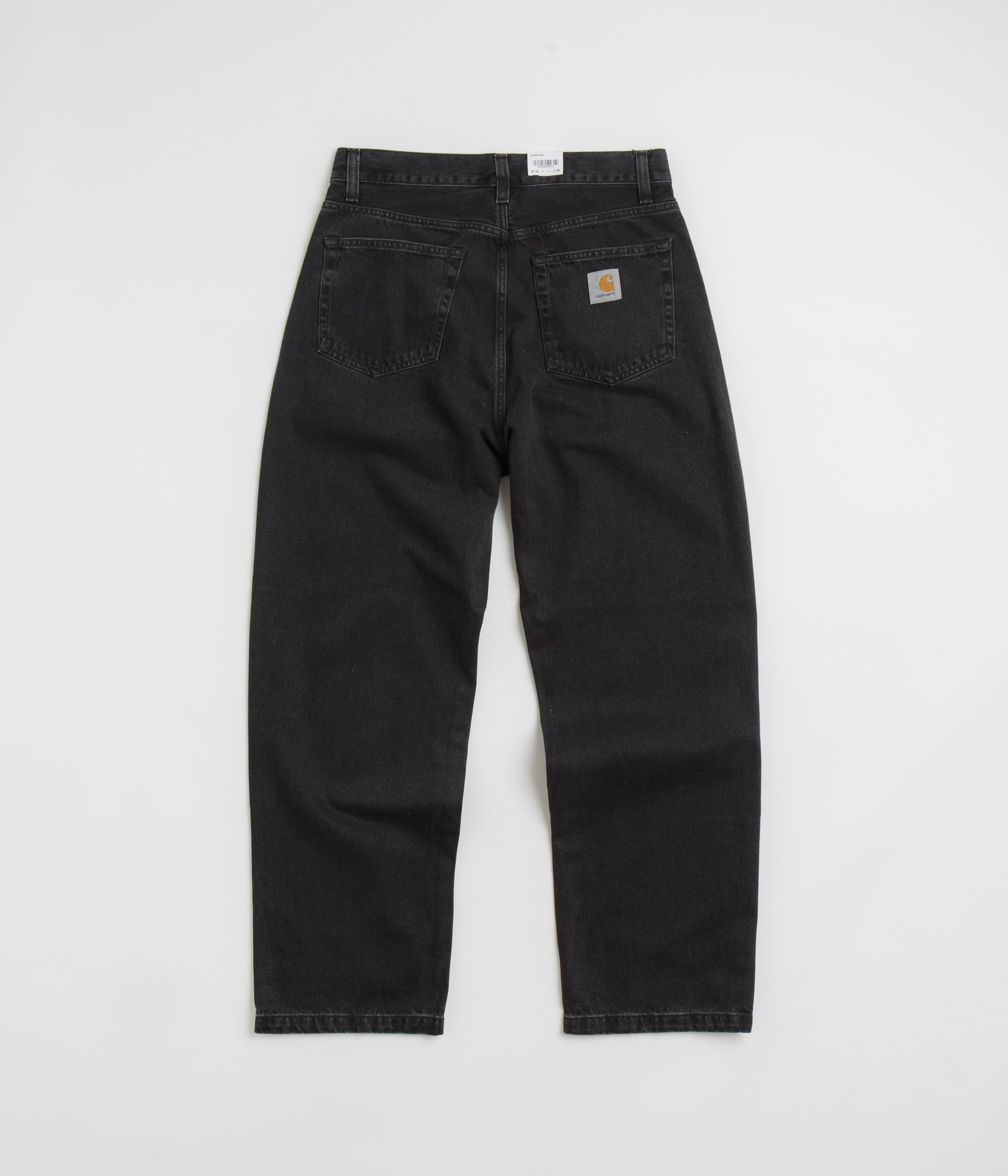 Carhartt Landon Pants - Stylish Black Stone Washed